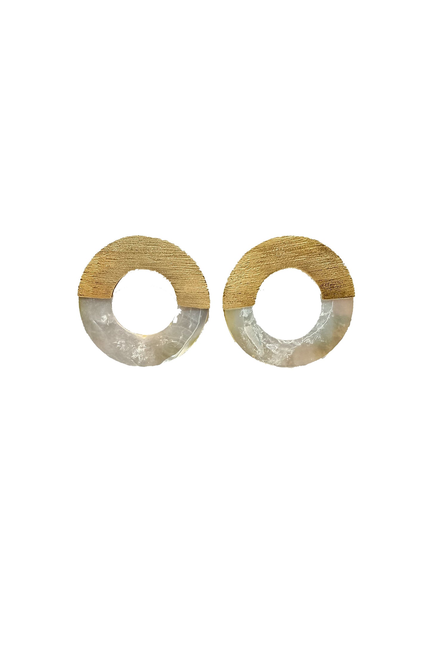 Pendientes de fabricación artesanal para mujer Qoolst Eclipse