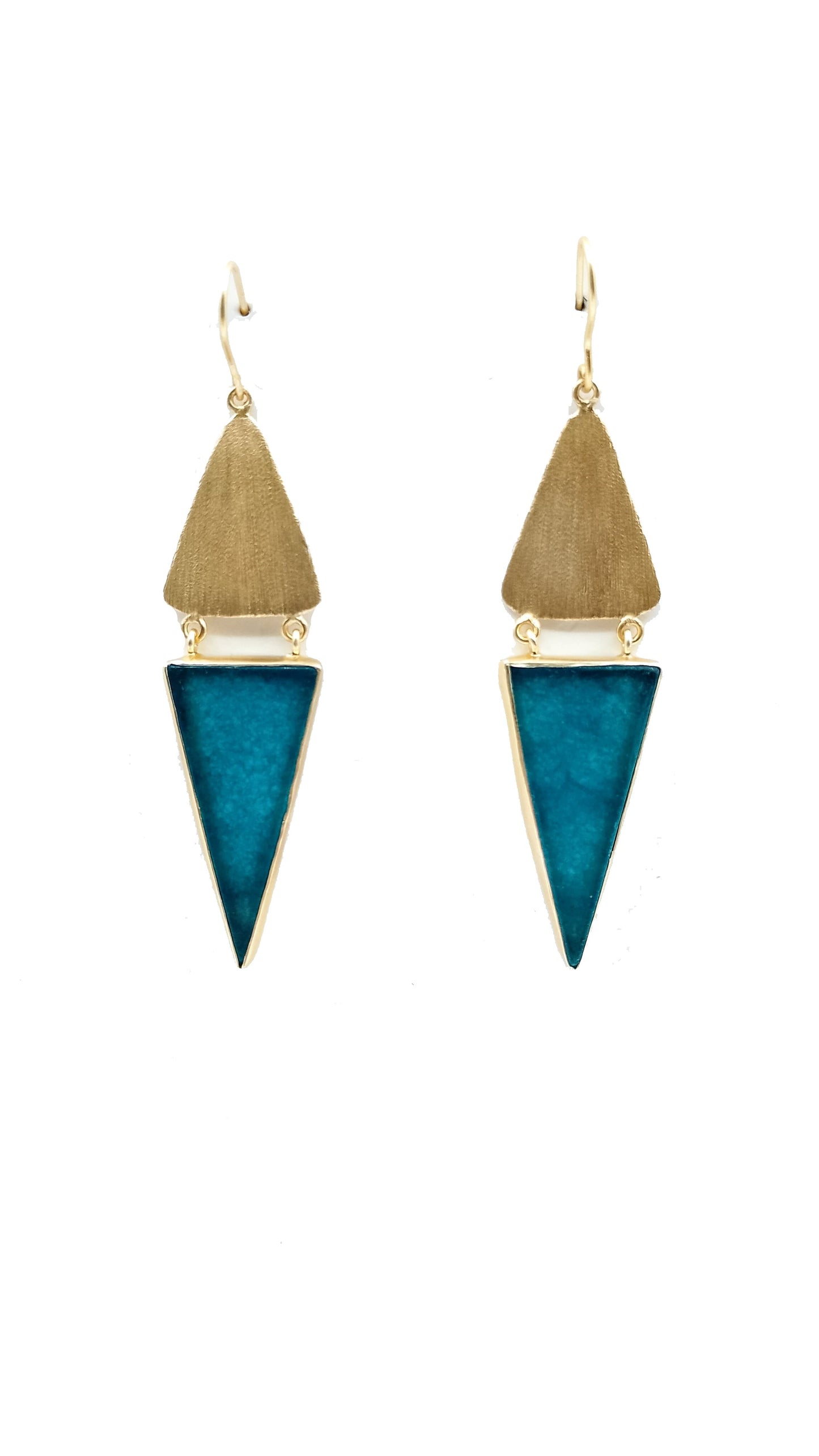 Pendientes de fabricación artesanal para mujer Qoolst Swing