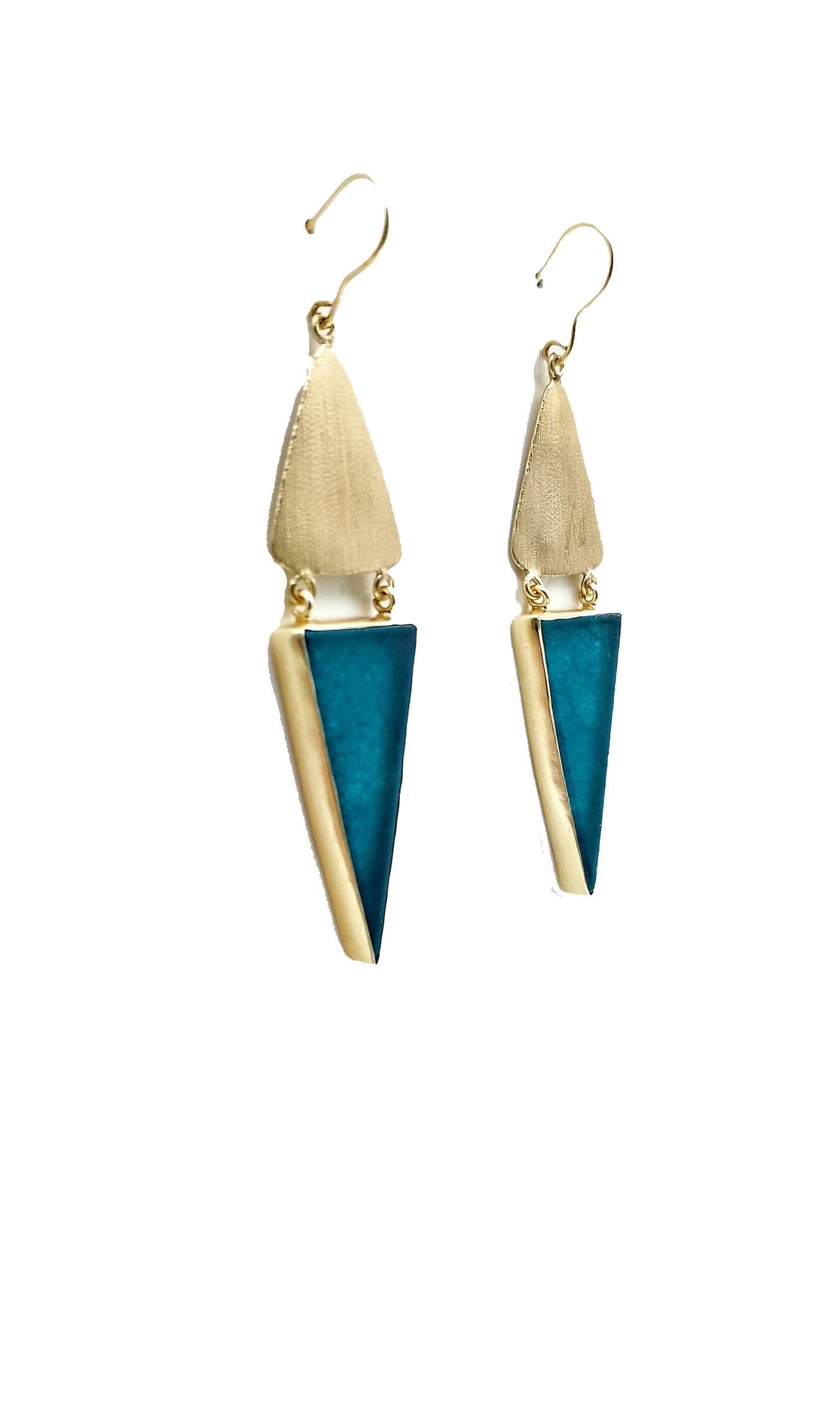 Pendientes de fabricación artesanal para mujer Qoolst Swing