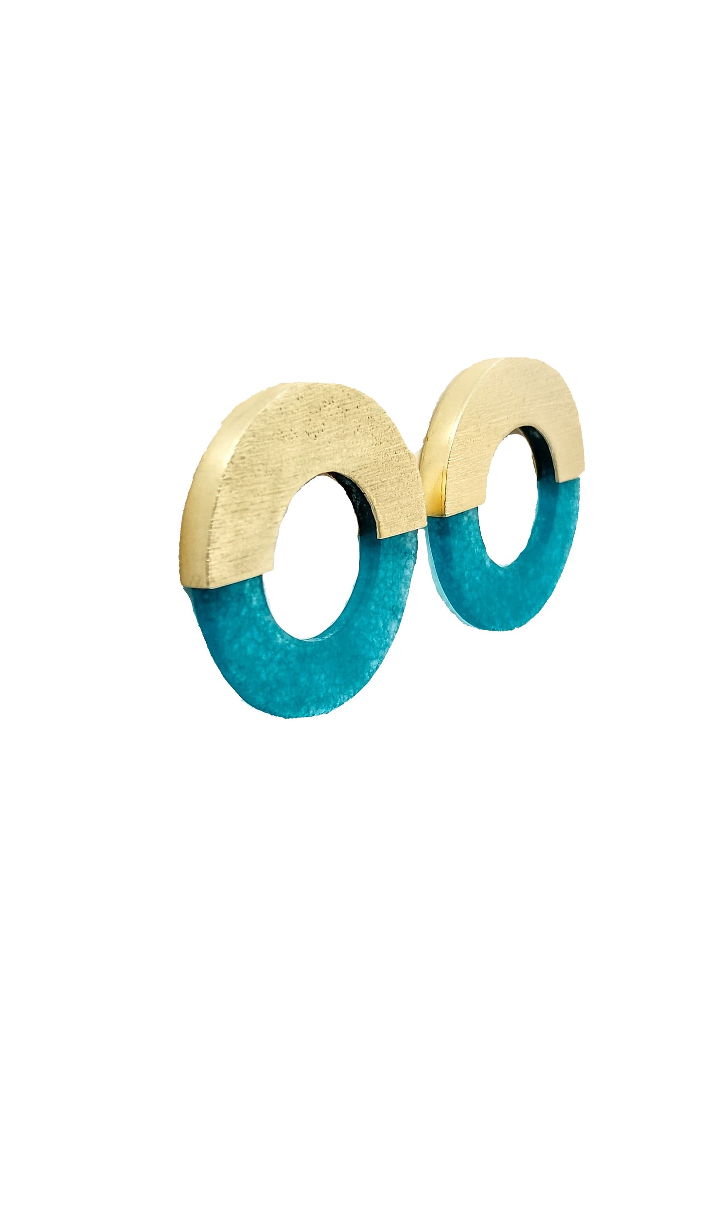Pendientes de fabricación artesanal para mujer Qoolst Eclipse