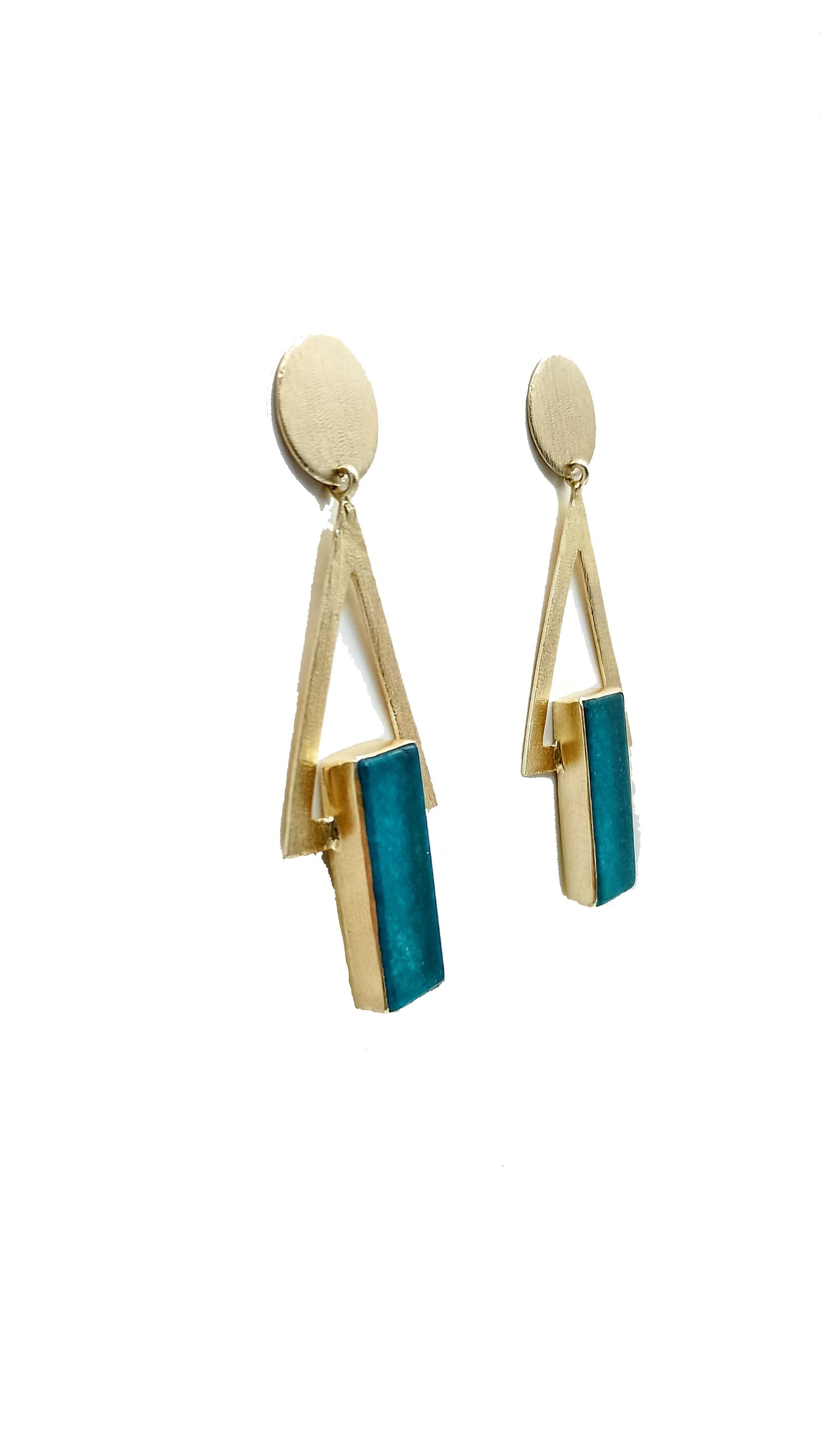 Pendientes de fabricación artesanal para mujer Qoolst Enigma