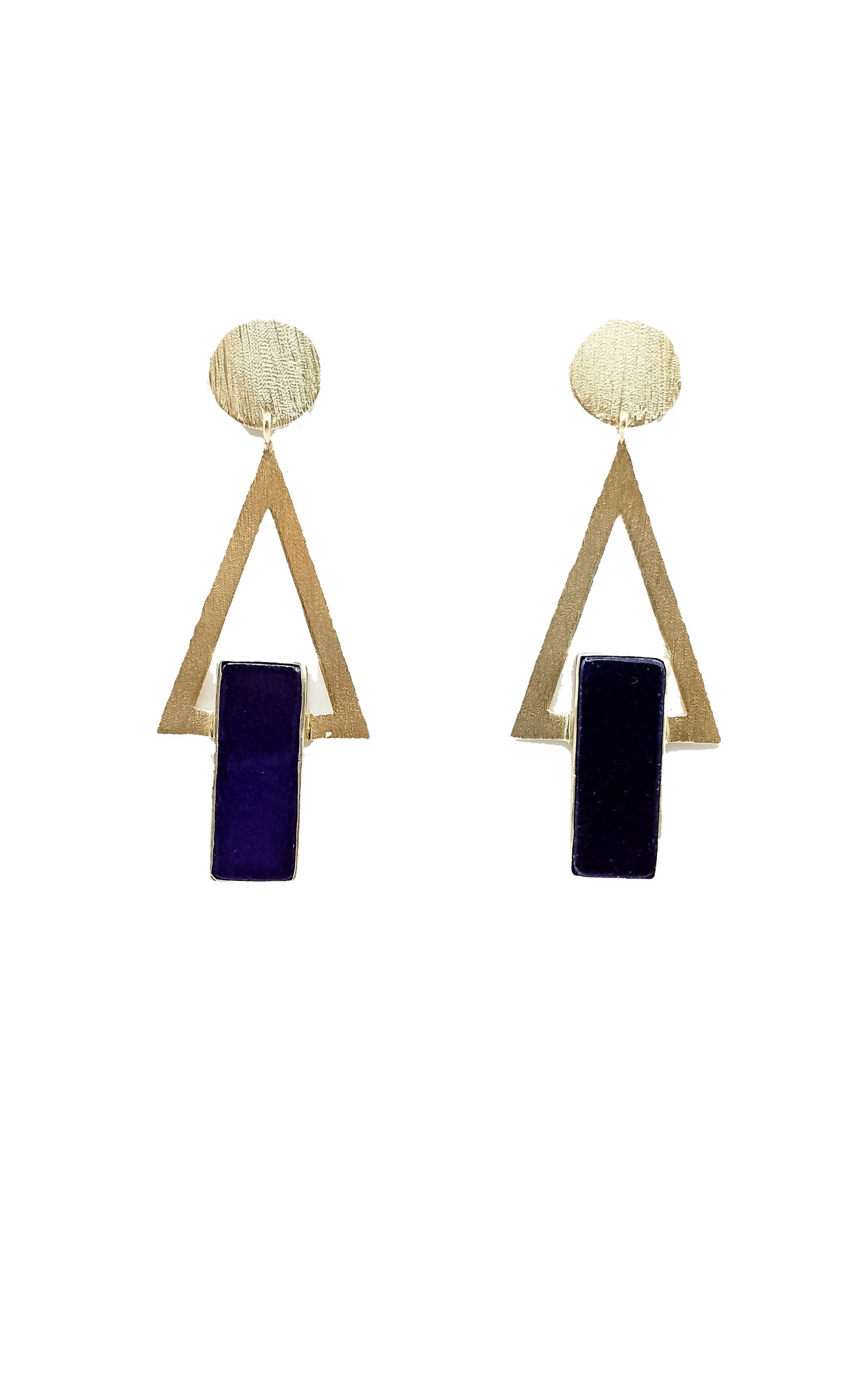 Pendientes de fabricación artesanal para mujer Qoolst Enigma