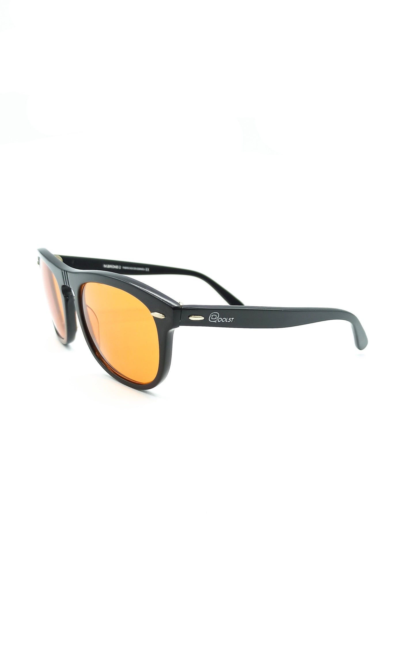 Lunettes de soleil vintage unisexes Qoolst Brons fabriquées en Espagne