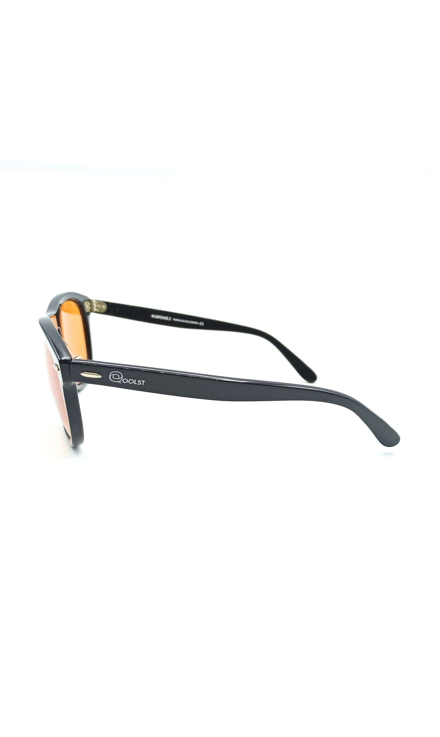 Lunettes de soleil vintage unisexes Qoolst Brons fabriquées en Espagne