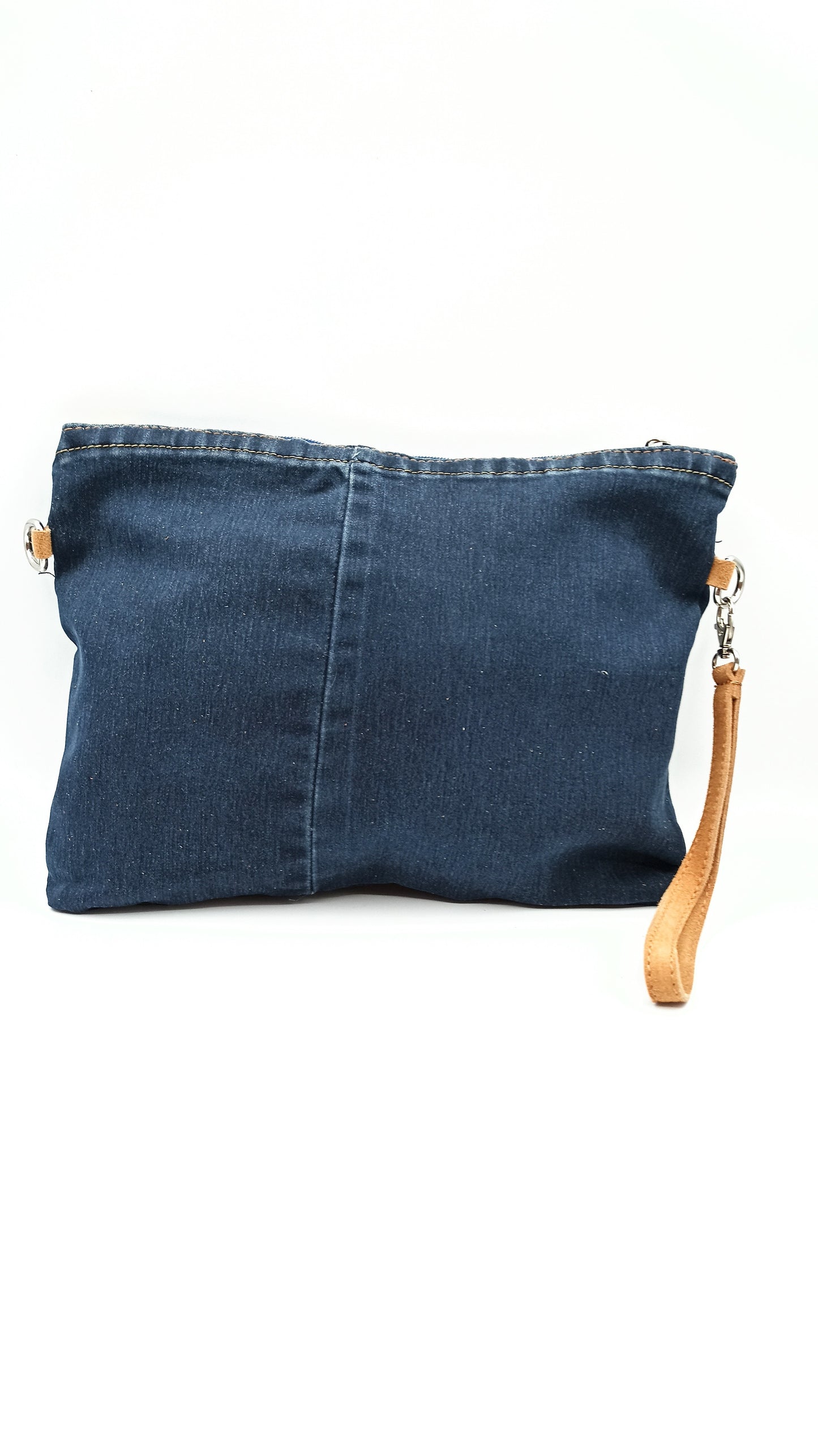 Qoolst Jeans sac en jean pour femmes et hommes, sac à main et sac à bandoulière