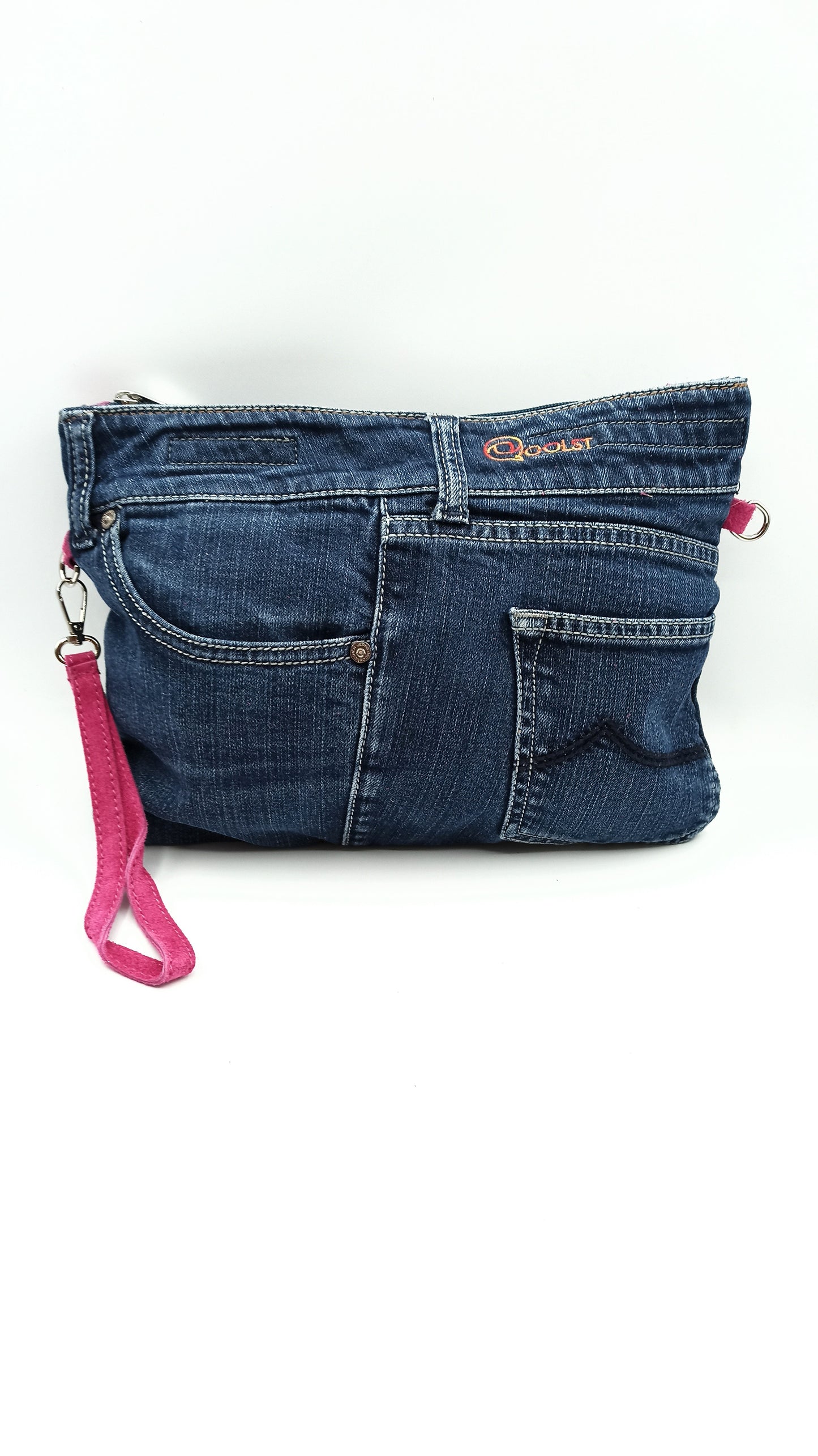 Qoolst Jeans sac en jean pour femmes et hommes, sac à main et sac à bandoulière