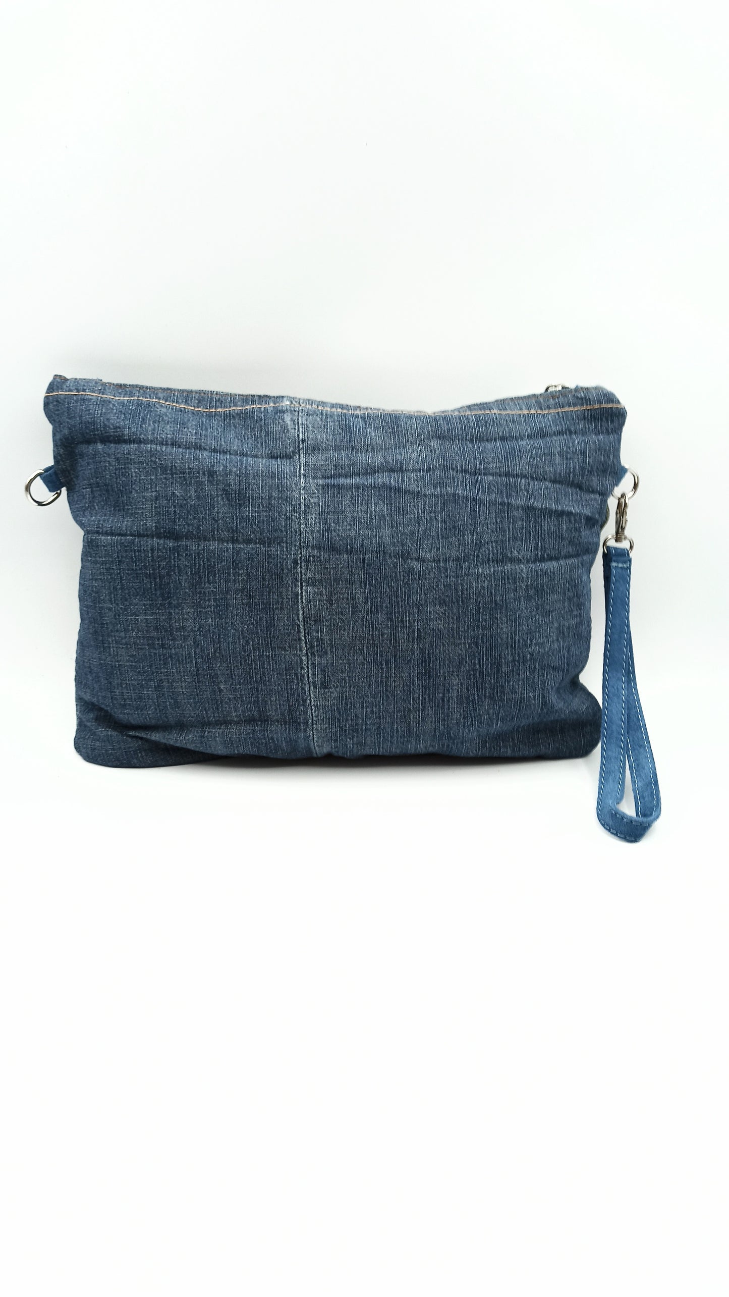 Qoolst Jeans sac en jean pour femmes et hommes, sac à main et sac à bandoulière