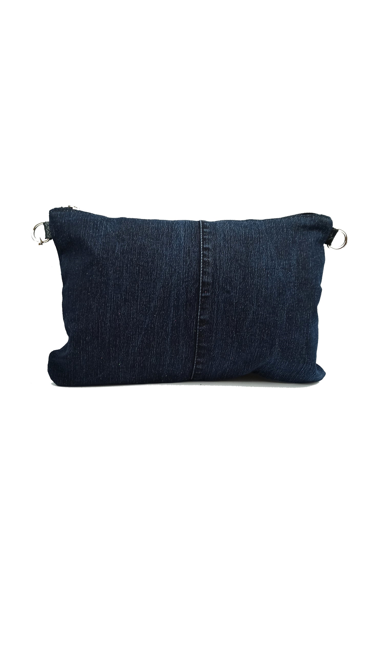 Qoolst Mini jeans sac à bandoulière en denim pour hommes et femmes