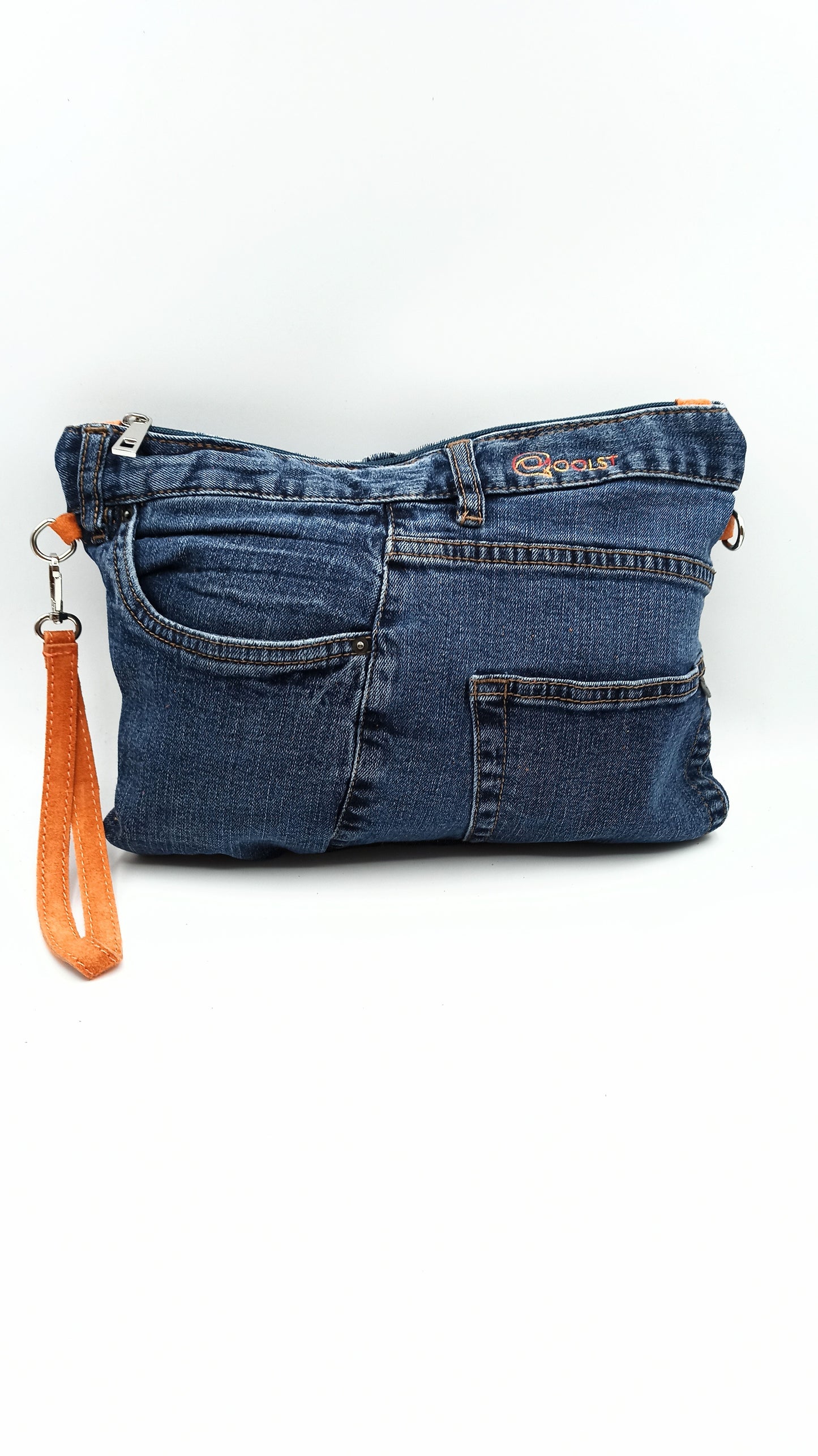 Qoolst Jeans sac en jean pour femmes et hommes, sac à main et sac à bandoulière