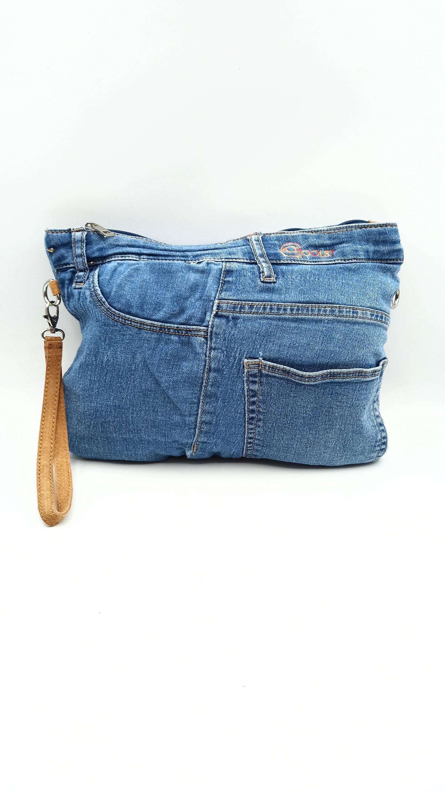 Qoolst Jeans sac en jean pour femmes et hommes, sac à main et sac à bandoulière