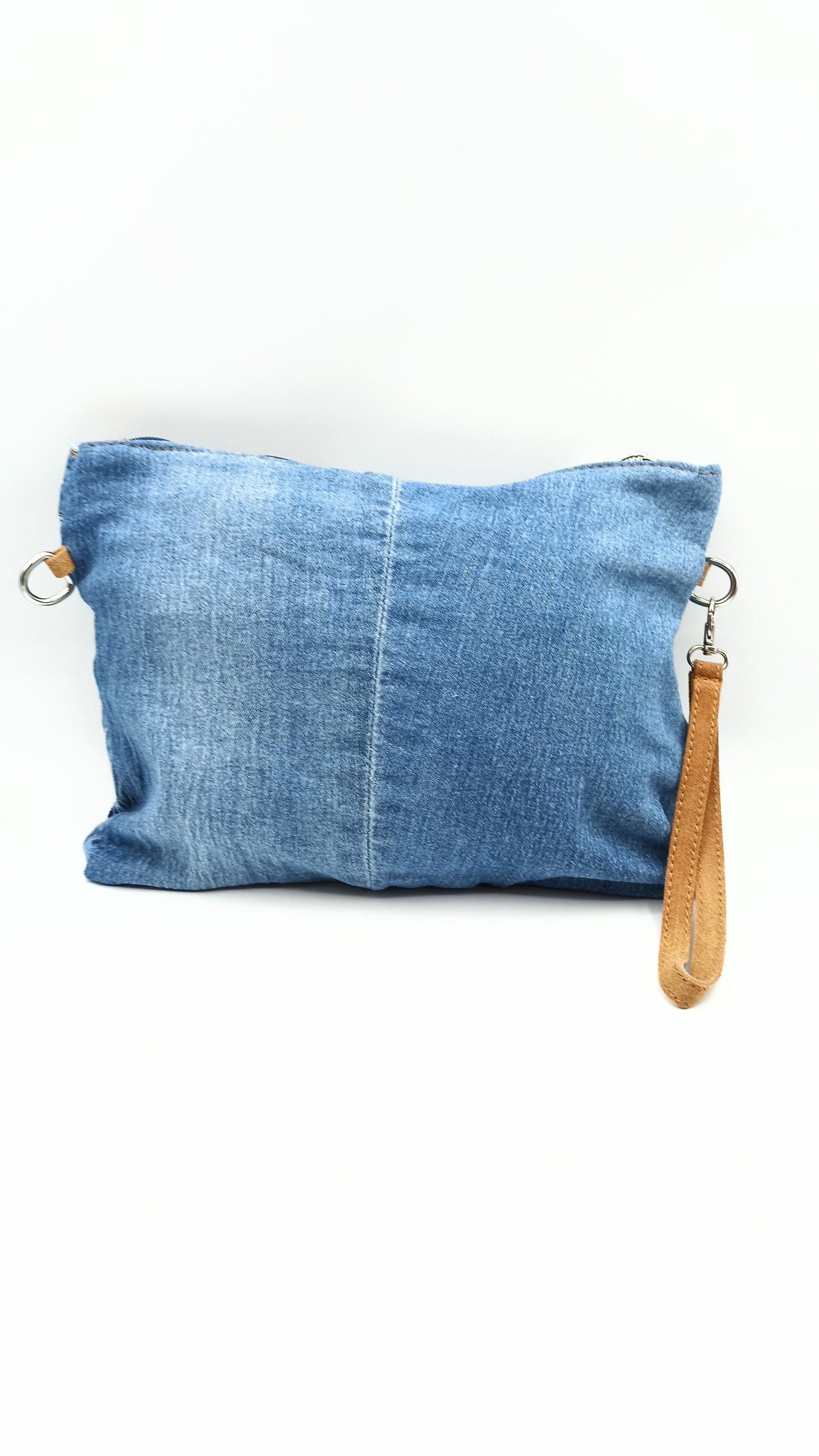 Qoolst Jeans sac en jean pour femmes et hommes, sac à main et sac à bandoulière