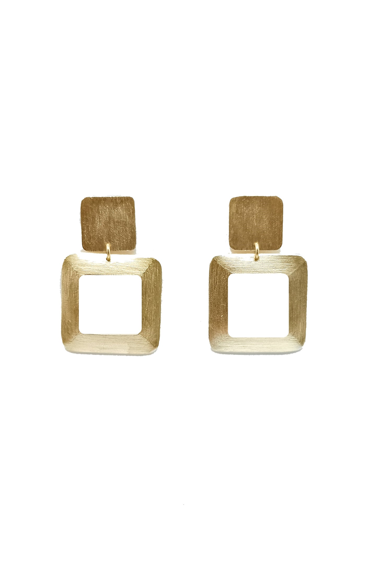 Pendientes de fabricación artesanal para mujer Qoolst Frame