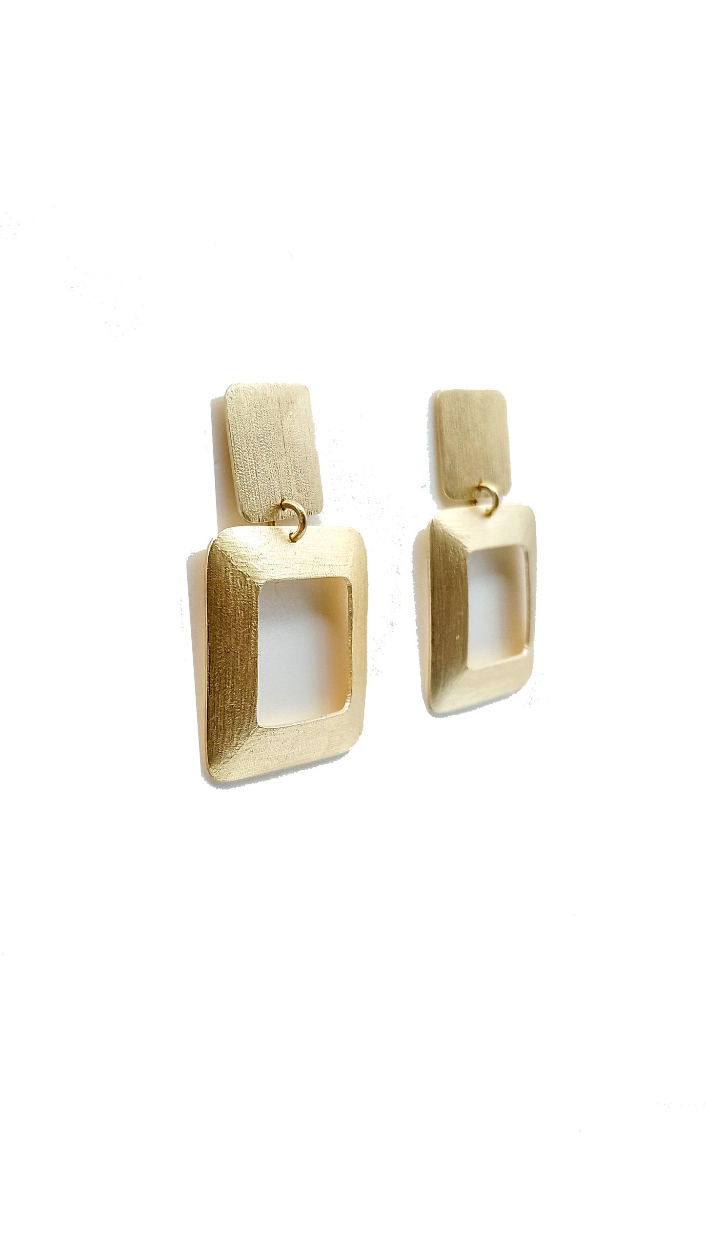 Pendientes de fabricación artesanal para mujer Qoolst Frame