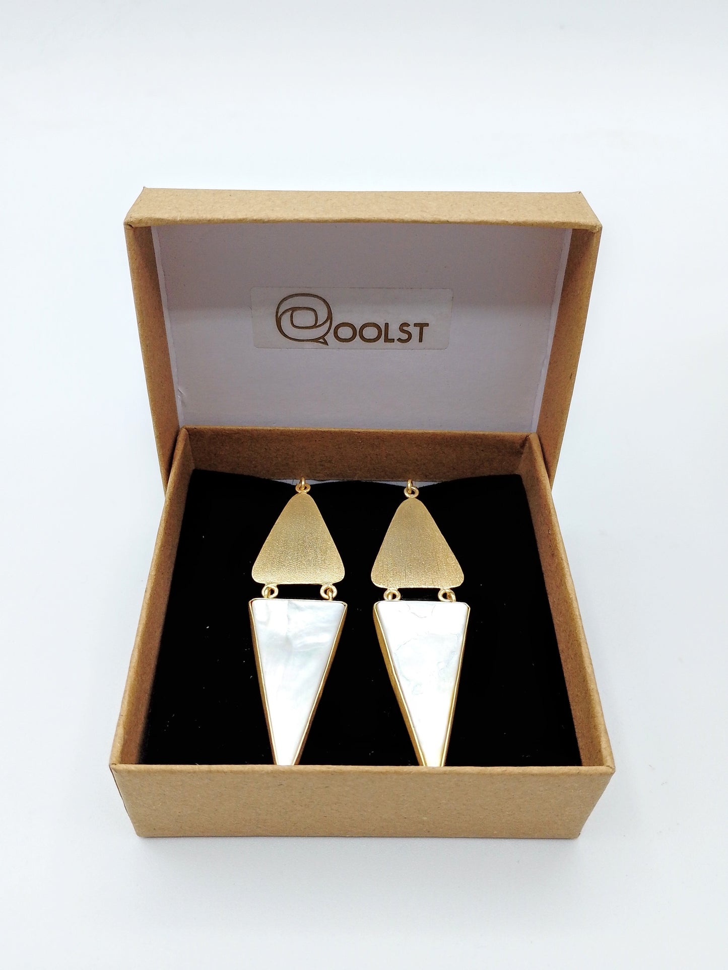 Pendientes de fabricación artesanal para mujer Qoolst Swing