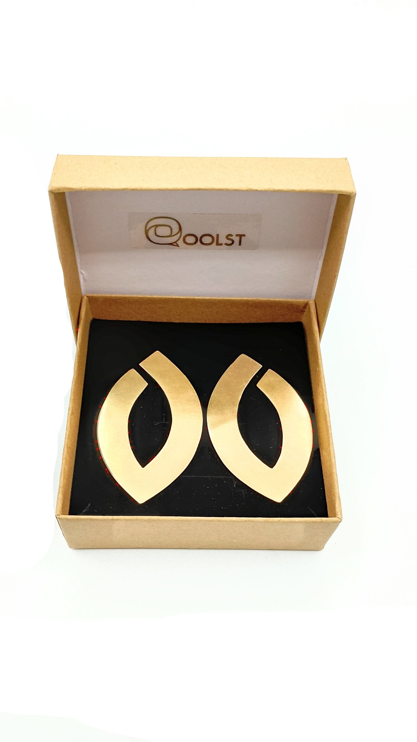 Pendientes de fabricación artesanal para mujer Qoolst Elipse