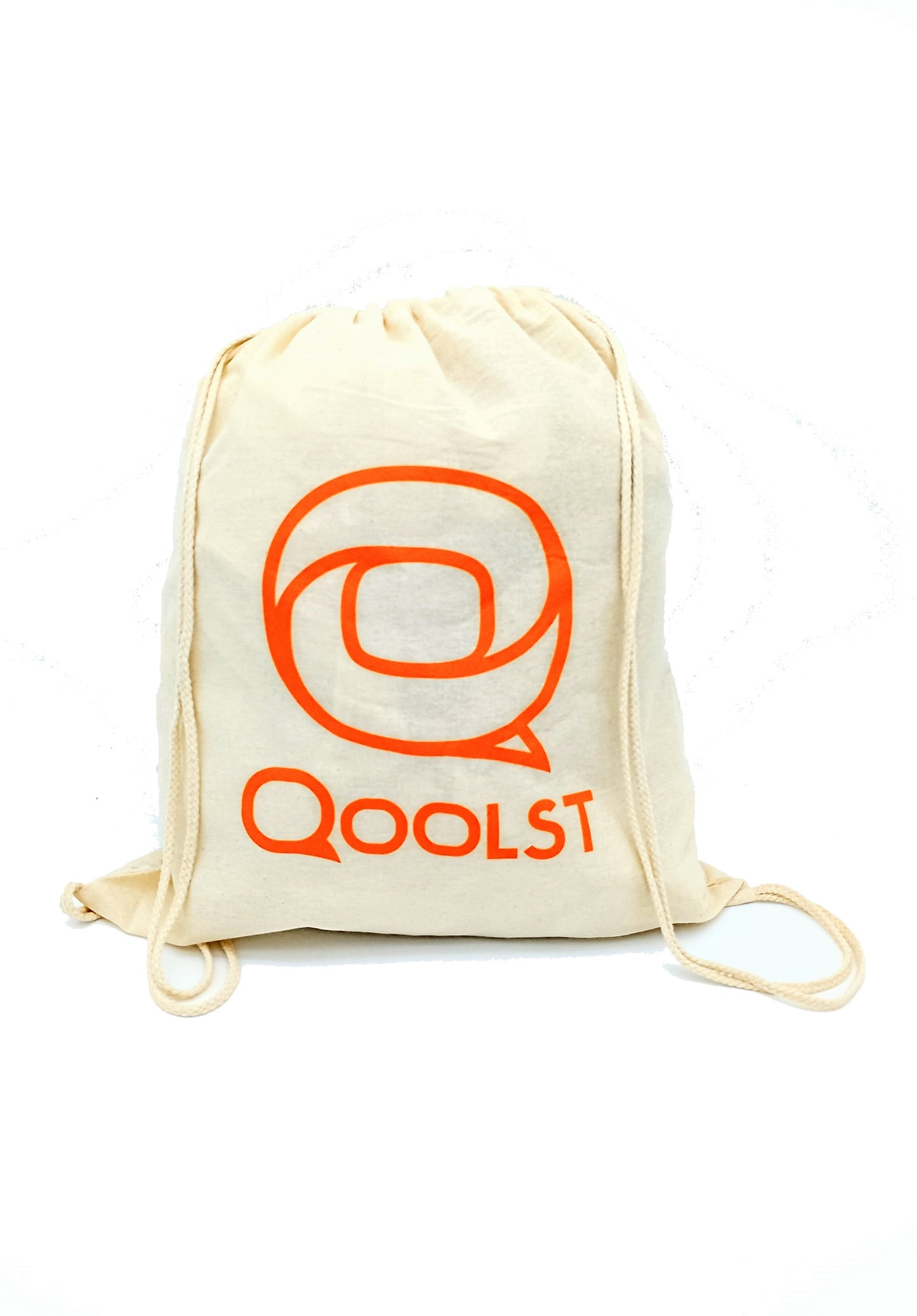 Mochila bolsa saco de algodón Qoolst para mujer y hombre