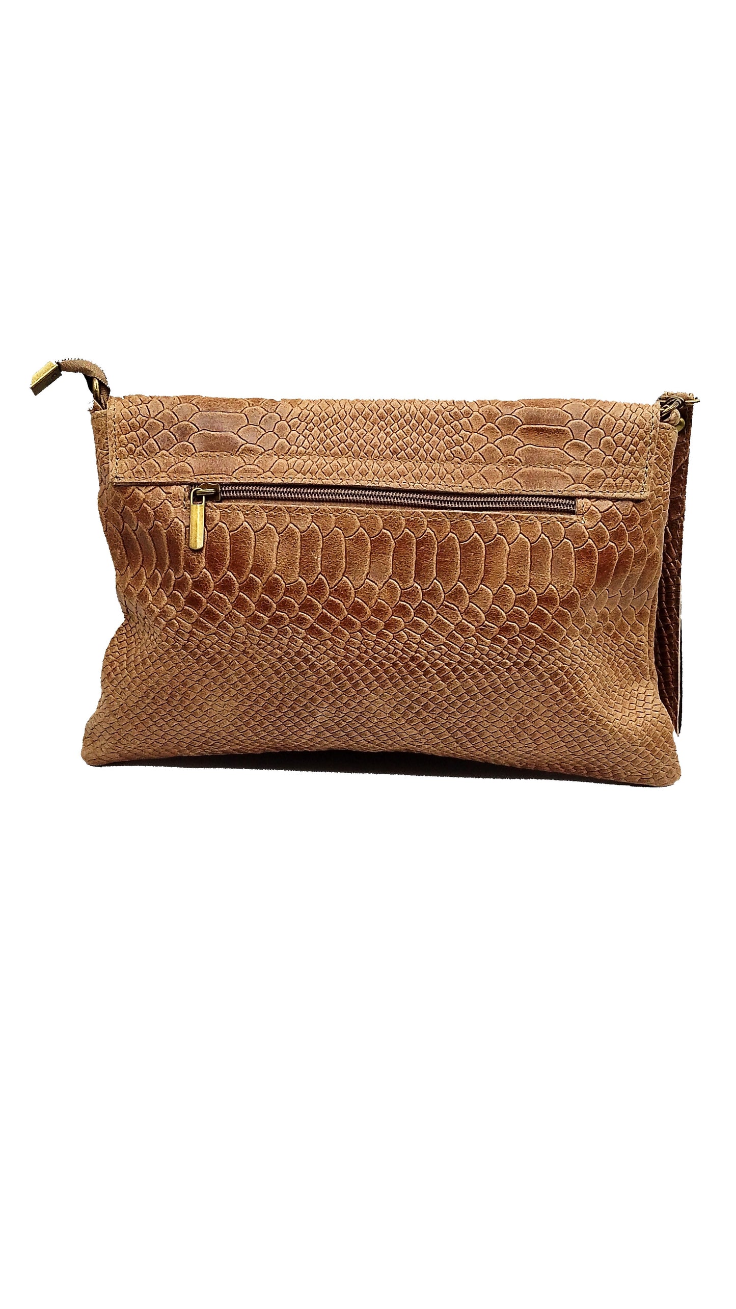 Sac portefeuille en cuir pour femme avec fermoir cercle Qoolst