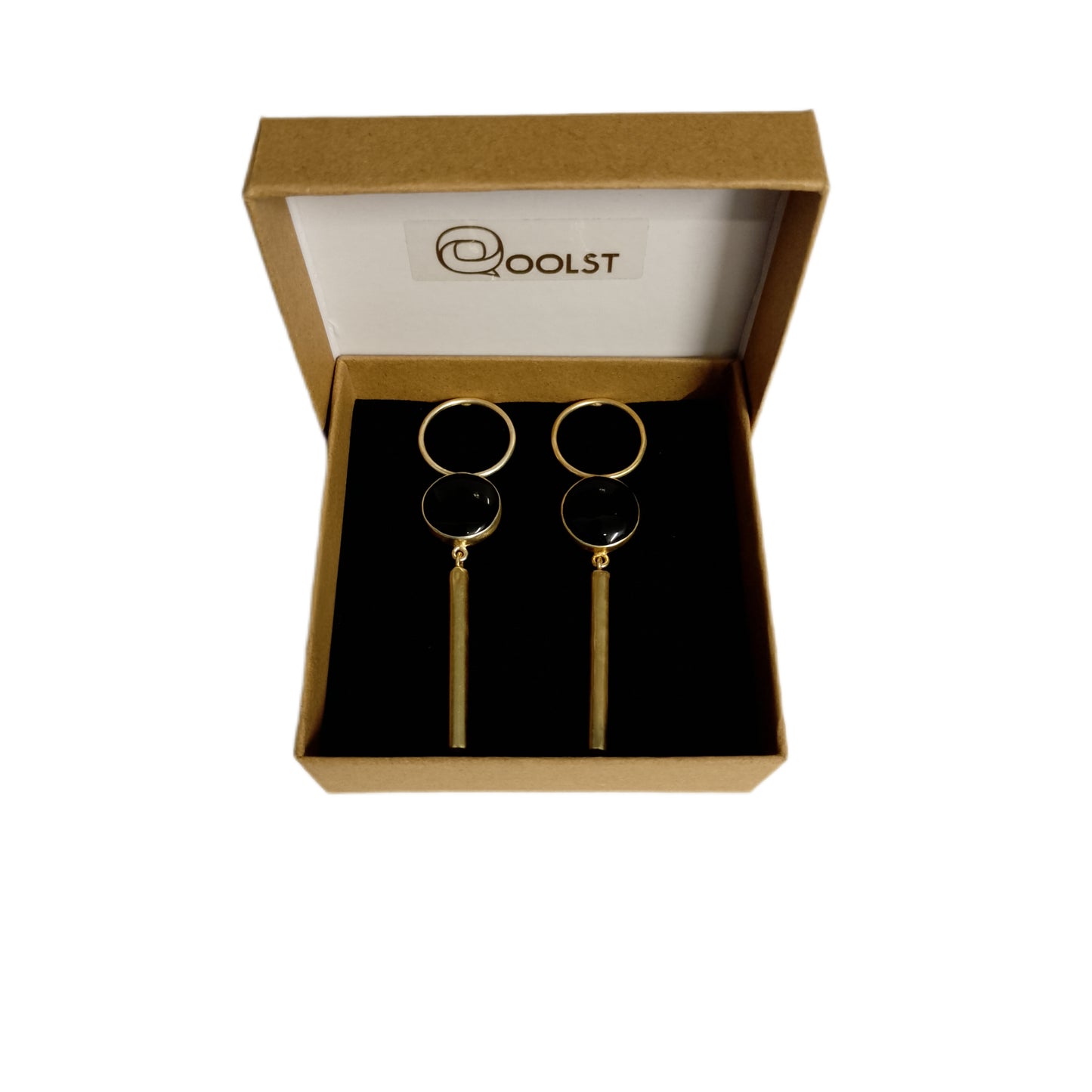 Pendientes de fabricación artesanal para mujer Qoolst Moon