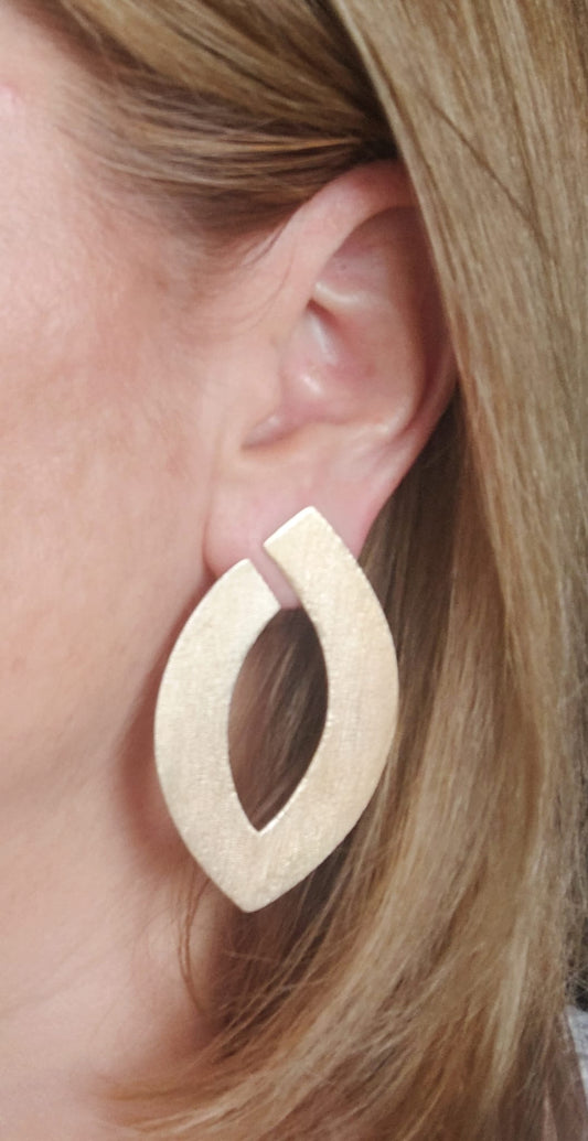 Pendientes de fabricación artesanal para mujer Qoolst Elipse