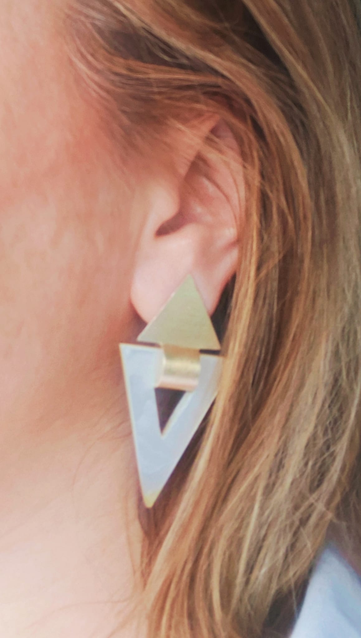 Pendientes de fabricación artesanal para mujer Qoolst Atrium