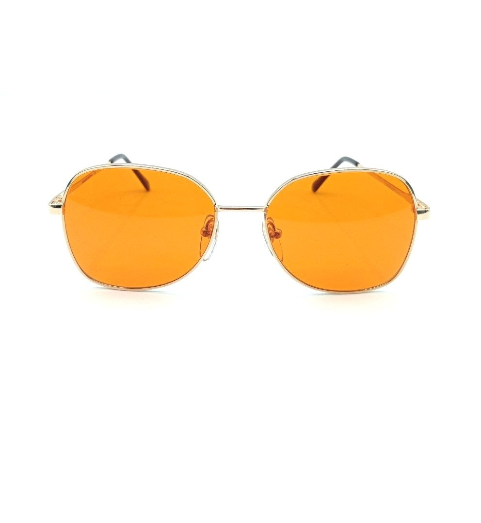 Gafas de sol para mujer de fabricación Española vintage Qoolst Metal