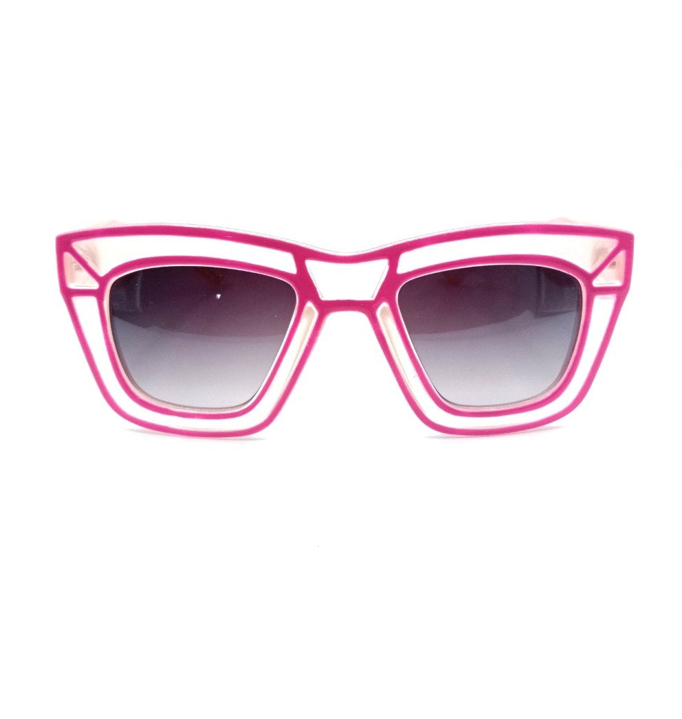 Qoolst Tokyo Shibuya Fluorescent Sunglasses for Women and Men
