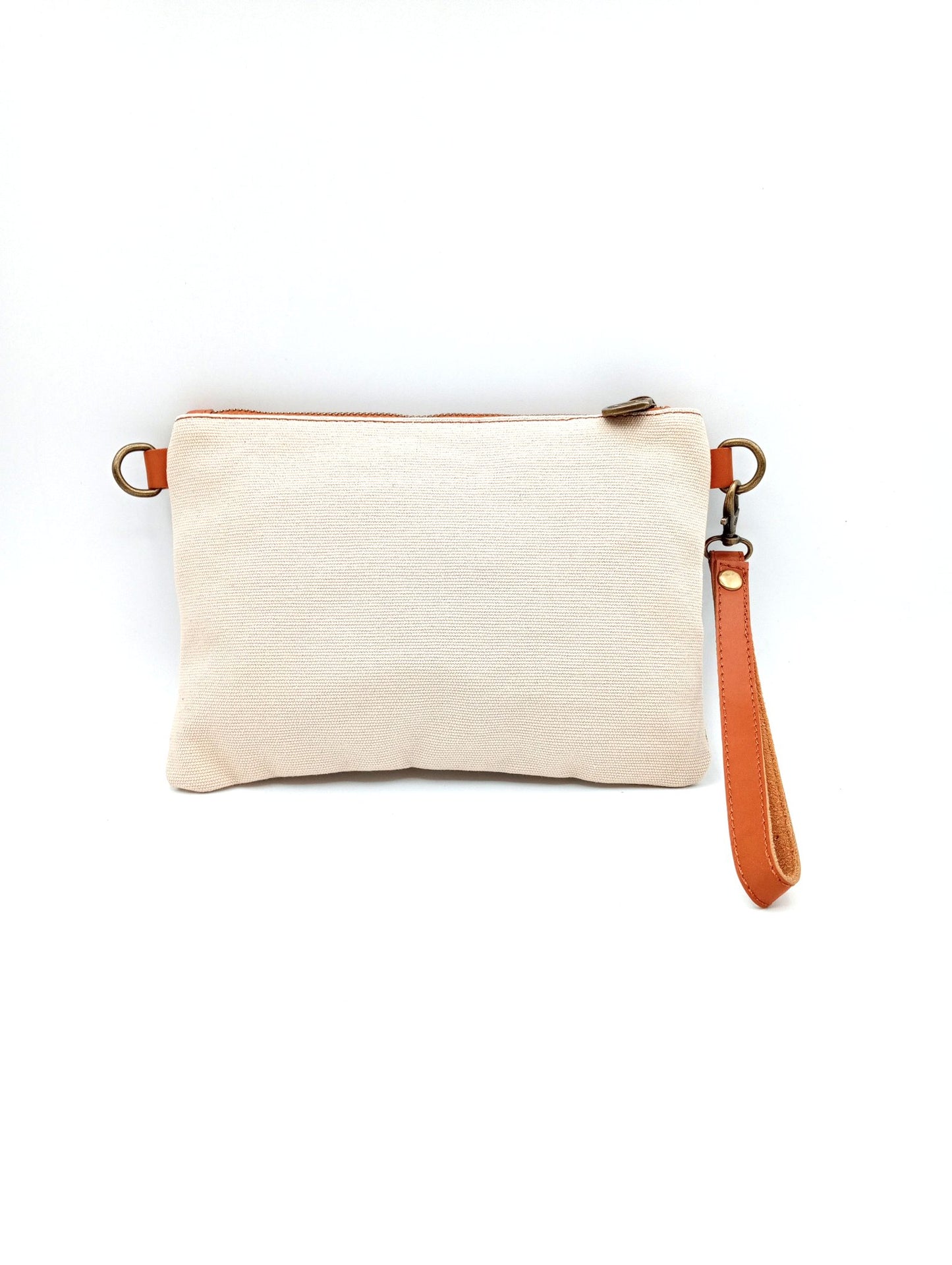 Sac unisexe femme et homme Qoolst Mini Candy en coton et cuir régénéré