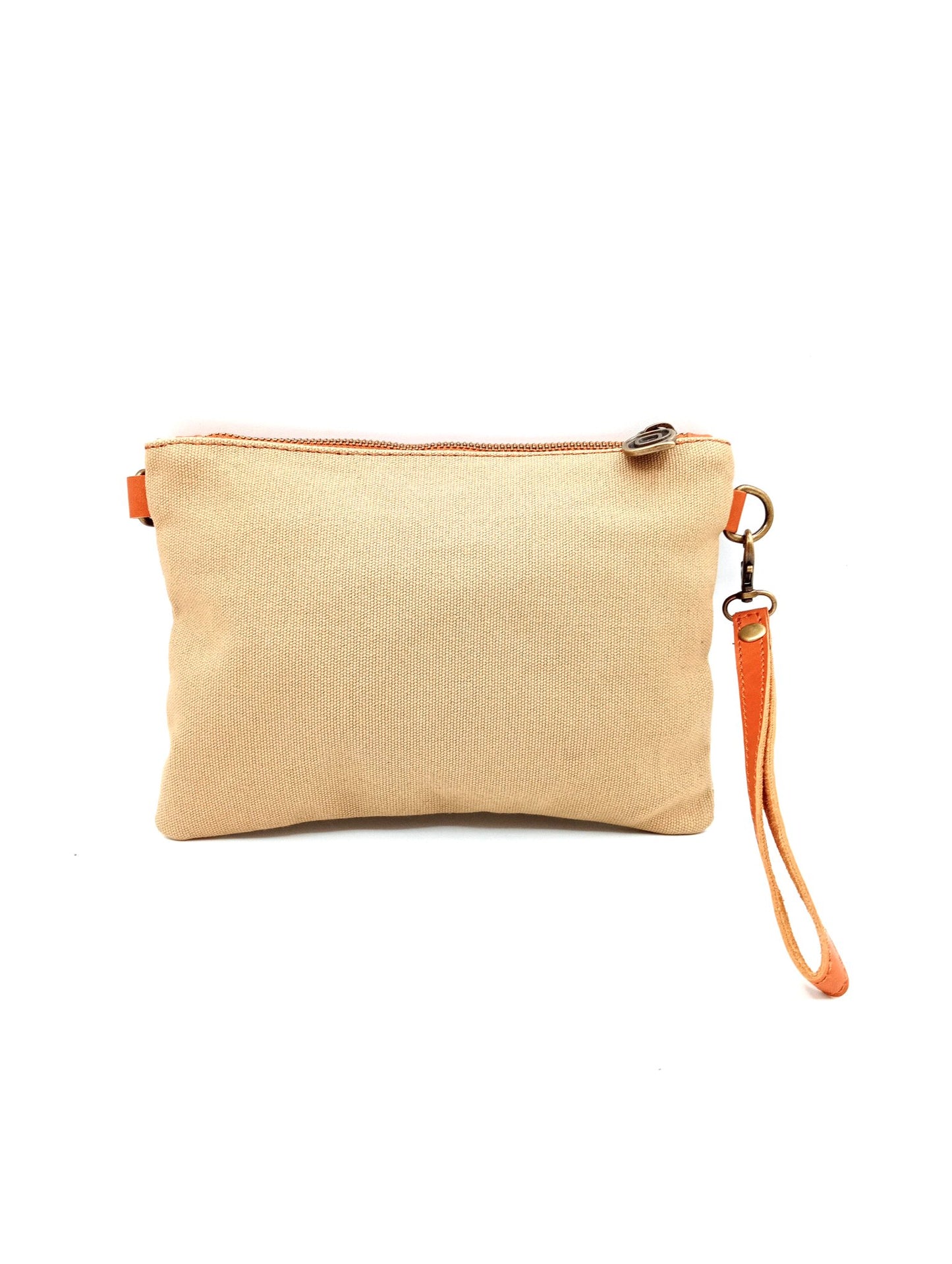 Sac unisexe femme et homme Qoolst Mini Candy en coton et cuir régénéré