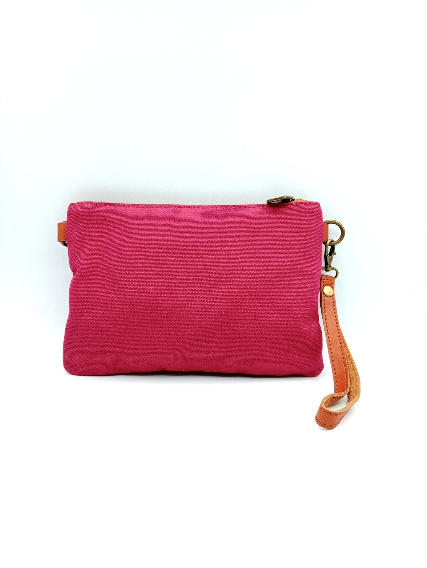 Sac unisexe femme et homme Qoolst Mini Candy en coton et cuir régénéré