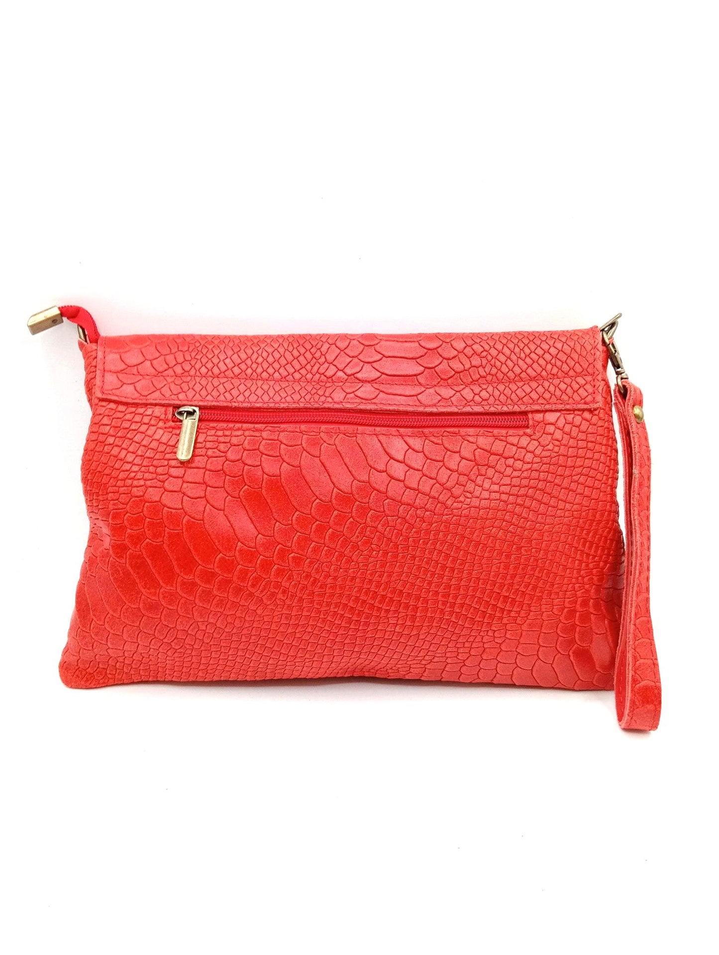 Sac portefeuille en cuir pour femme avec fermoir cercle Qoolst