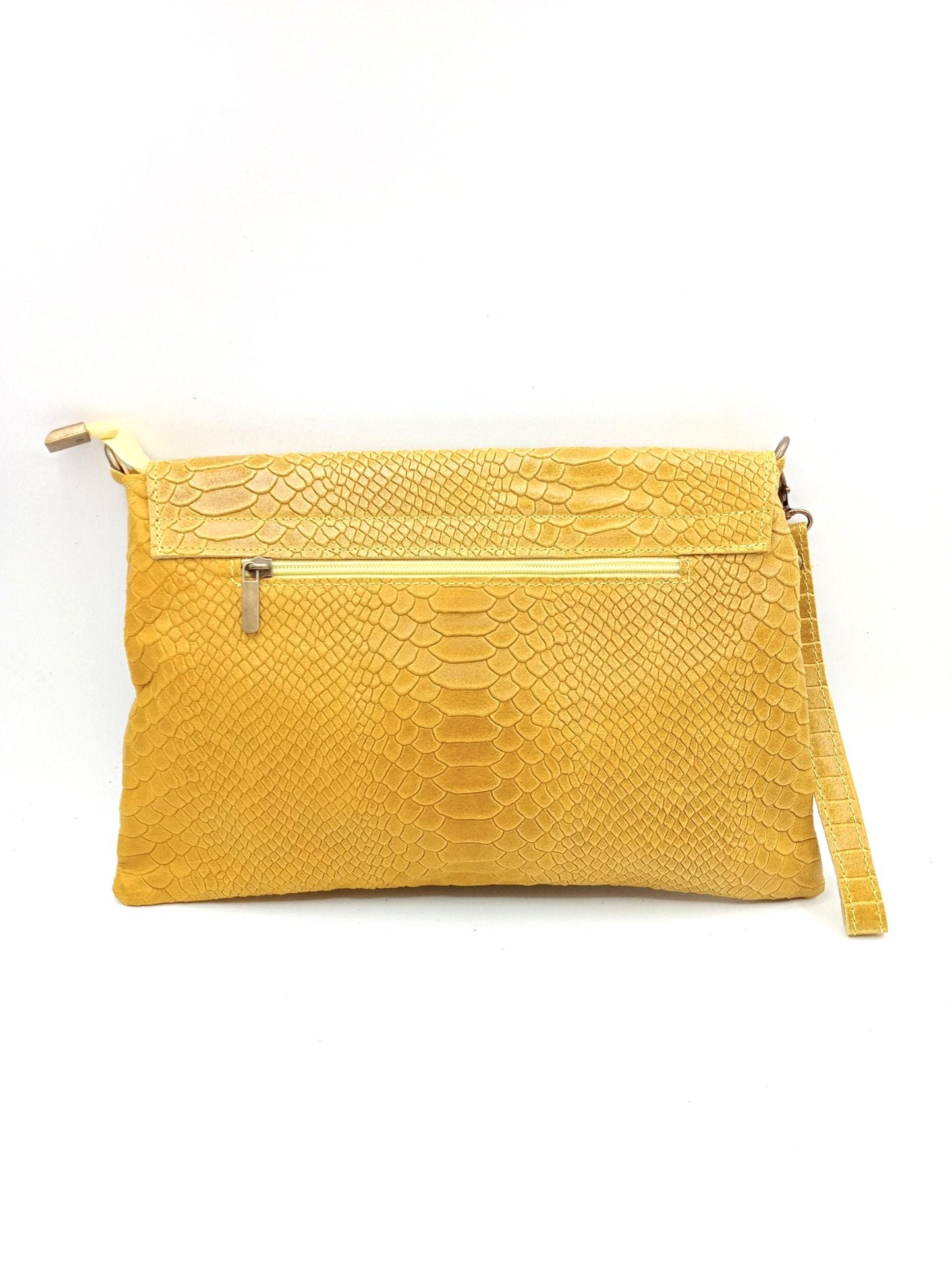 Sac portefeuille en cuir pour femme avec fermoir cercle Qoolst