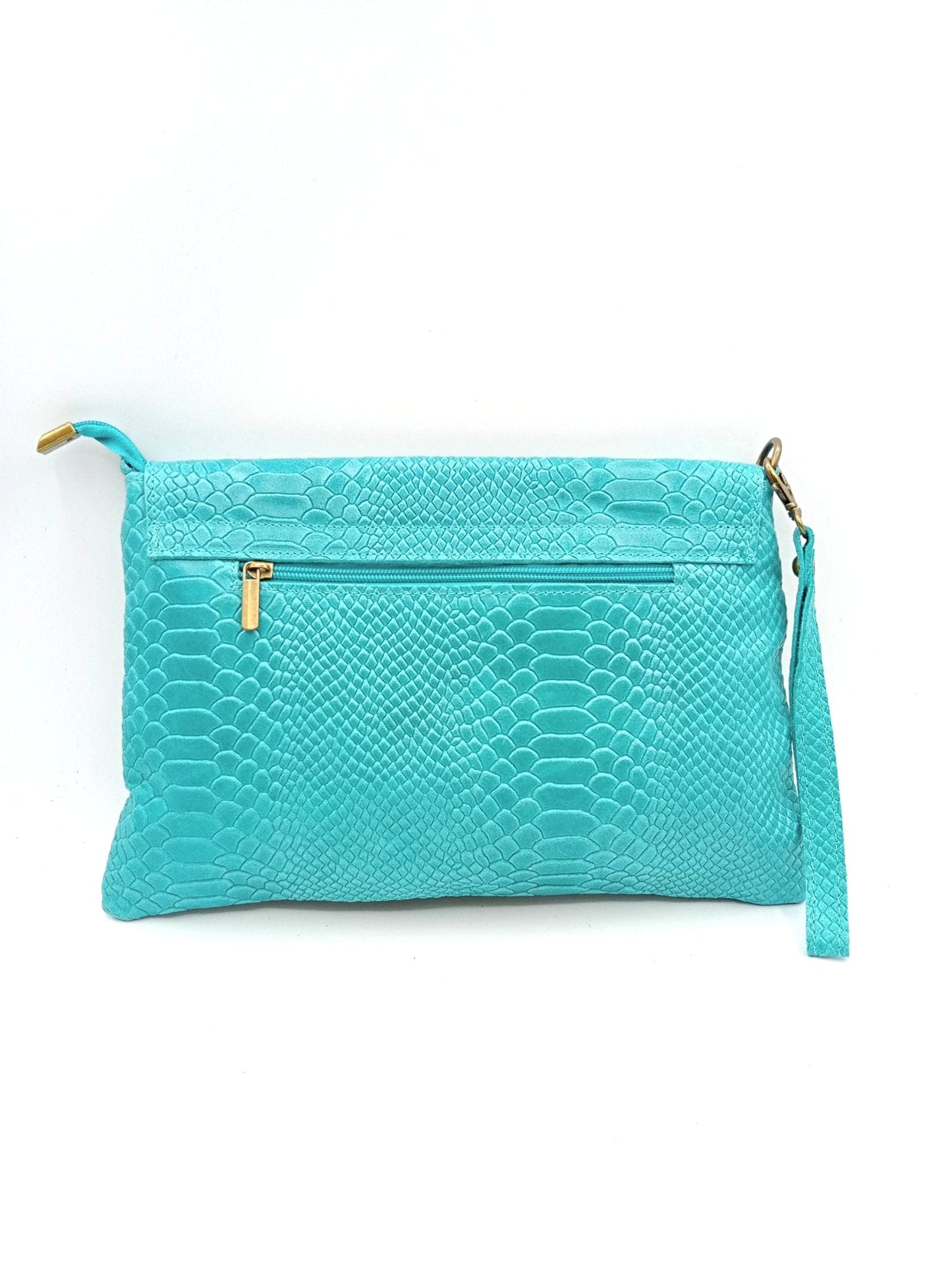 Sac portefeuille en cuir pour femme avec fermoir cercle Qoolst