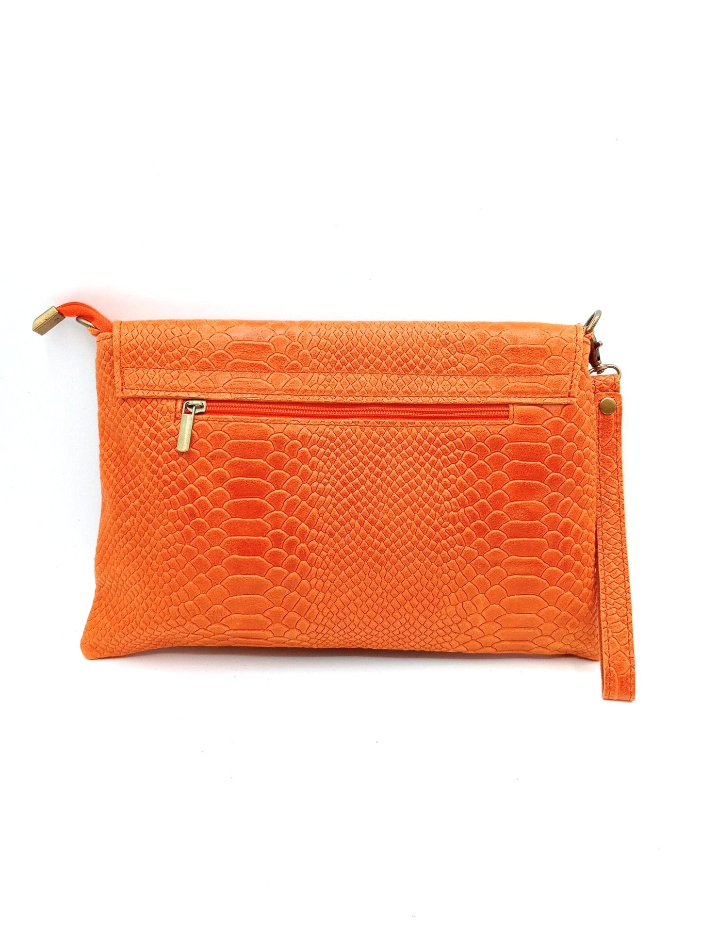 Sac portefeuille en cuir pour femme avec fermoir cercle Qoolst