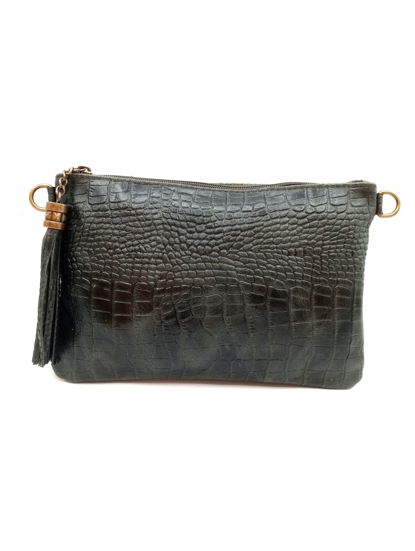 Mini sac sac portefeuille en cuir femme Qoolst