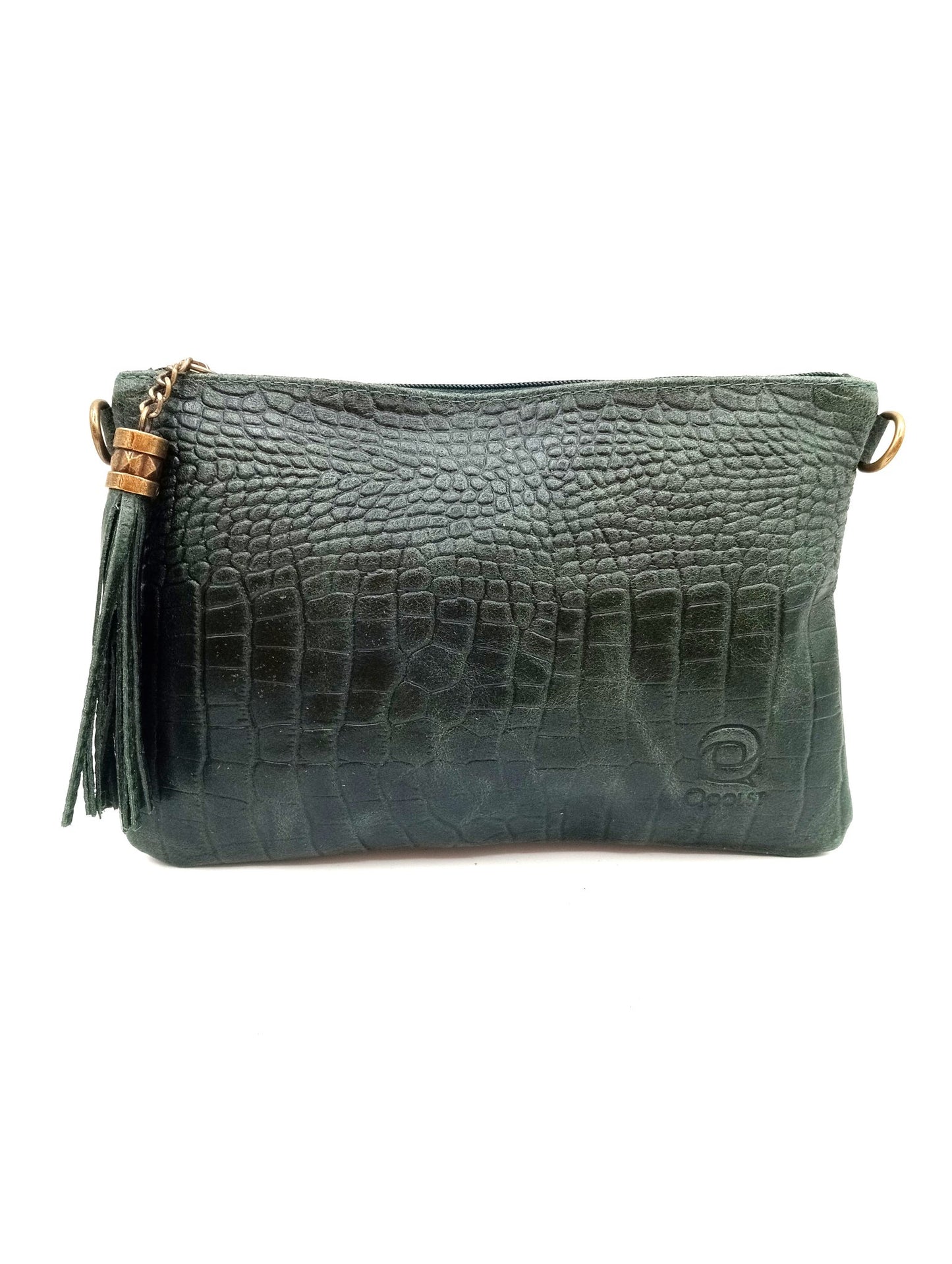 Mini sac sac portefeuille en cuir femme Qoolst