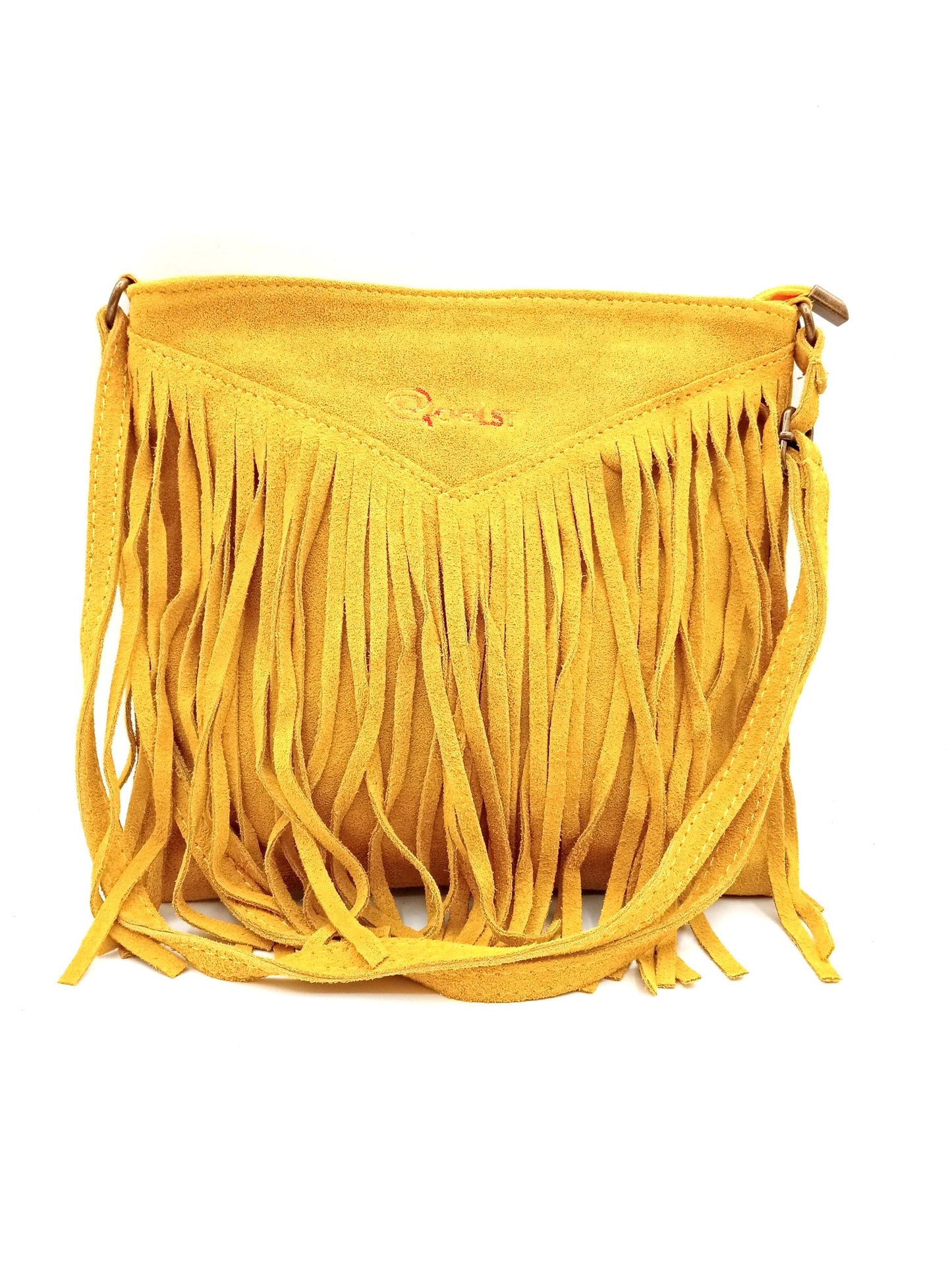 Qoorrito Le sac bandoulière à franges Qoolst pour femme