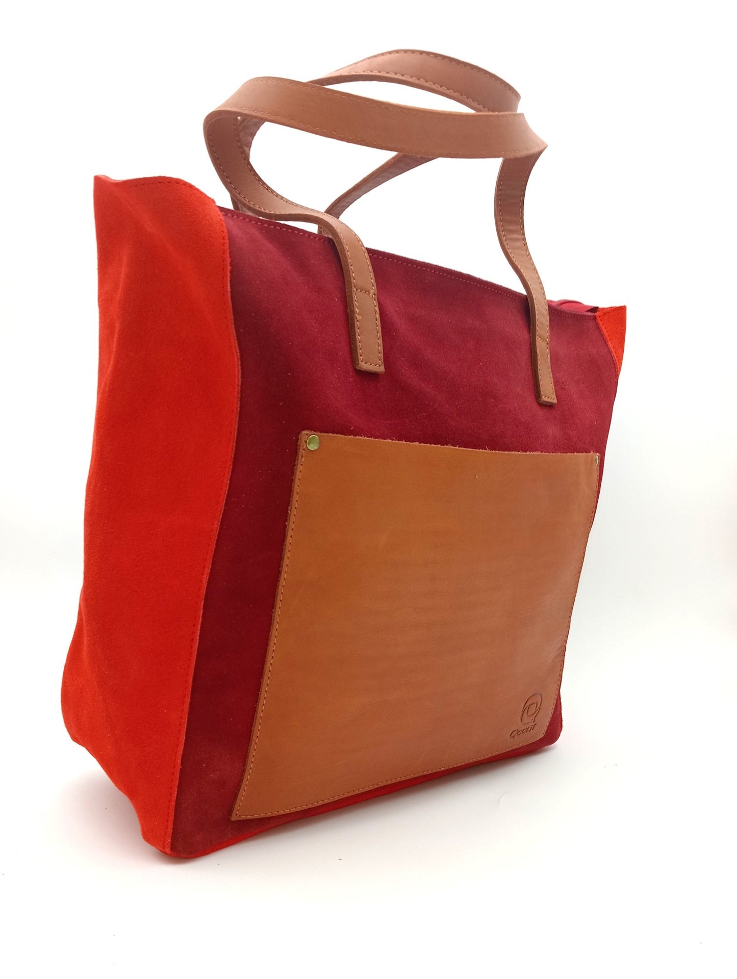 sac à bandoulière et à main en cuir pour femme et homme Vanity Qoolst