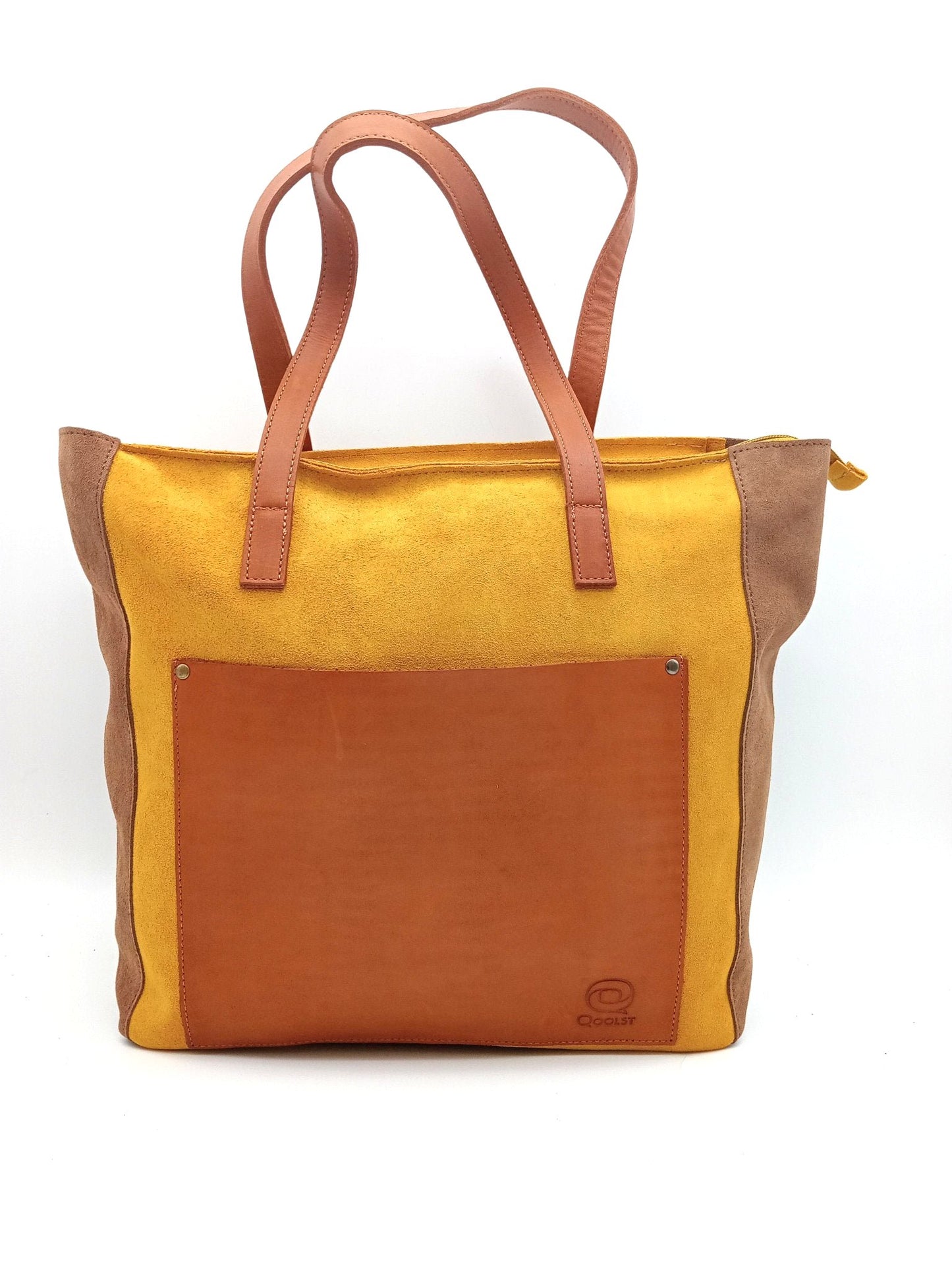 sac à bandoulière et à main en cuir pour femme et homme Vanity Qoolst