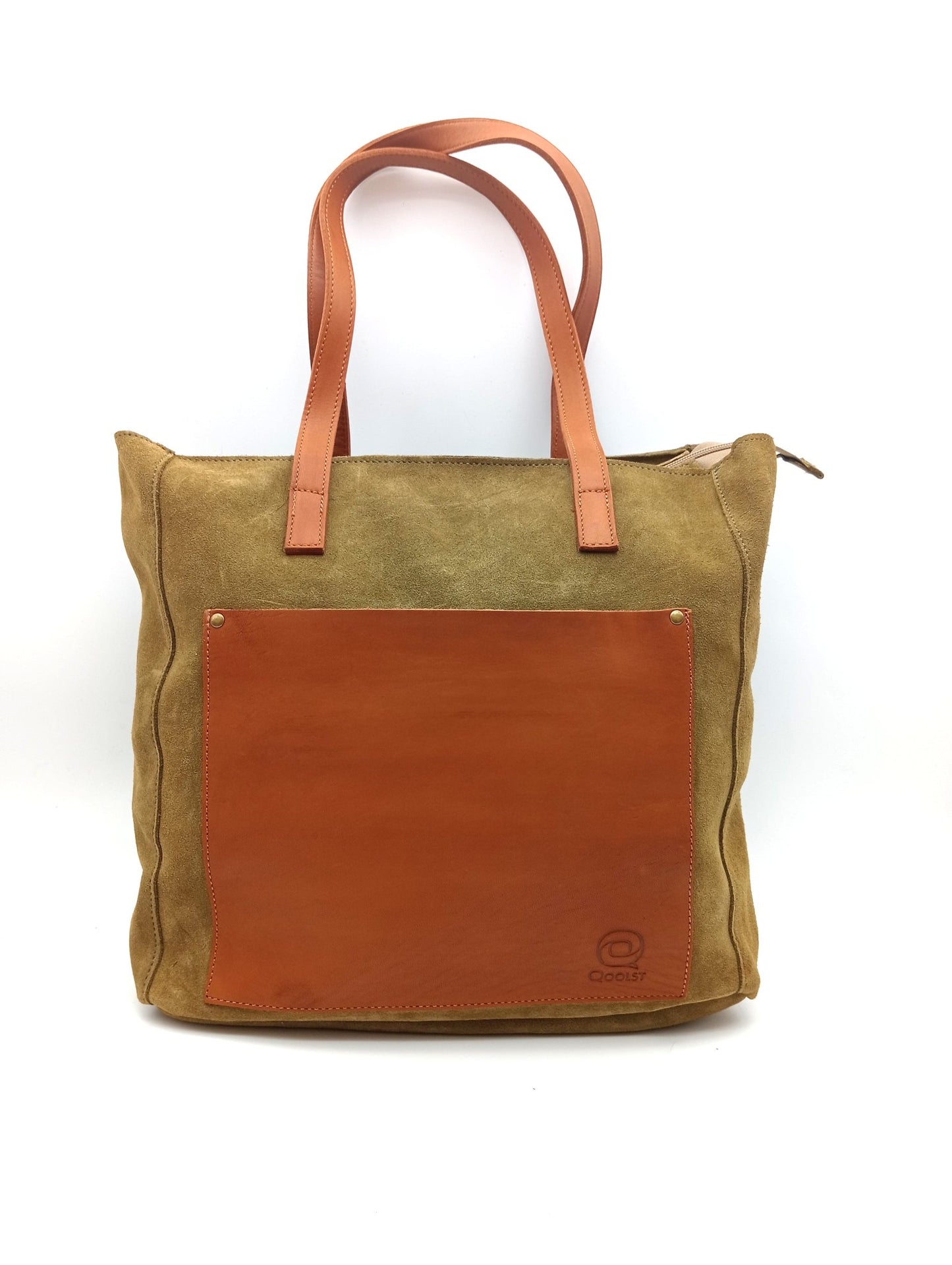sac à bandoulière et à main en cuir pour femme et homme Vanity Qoolst