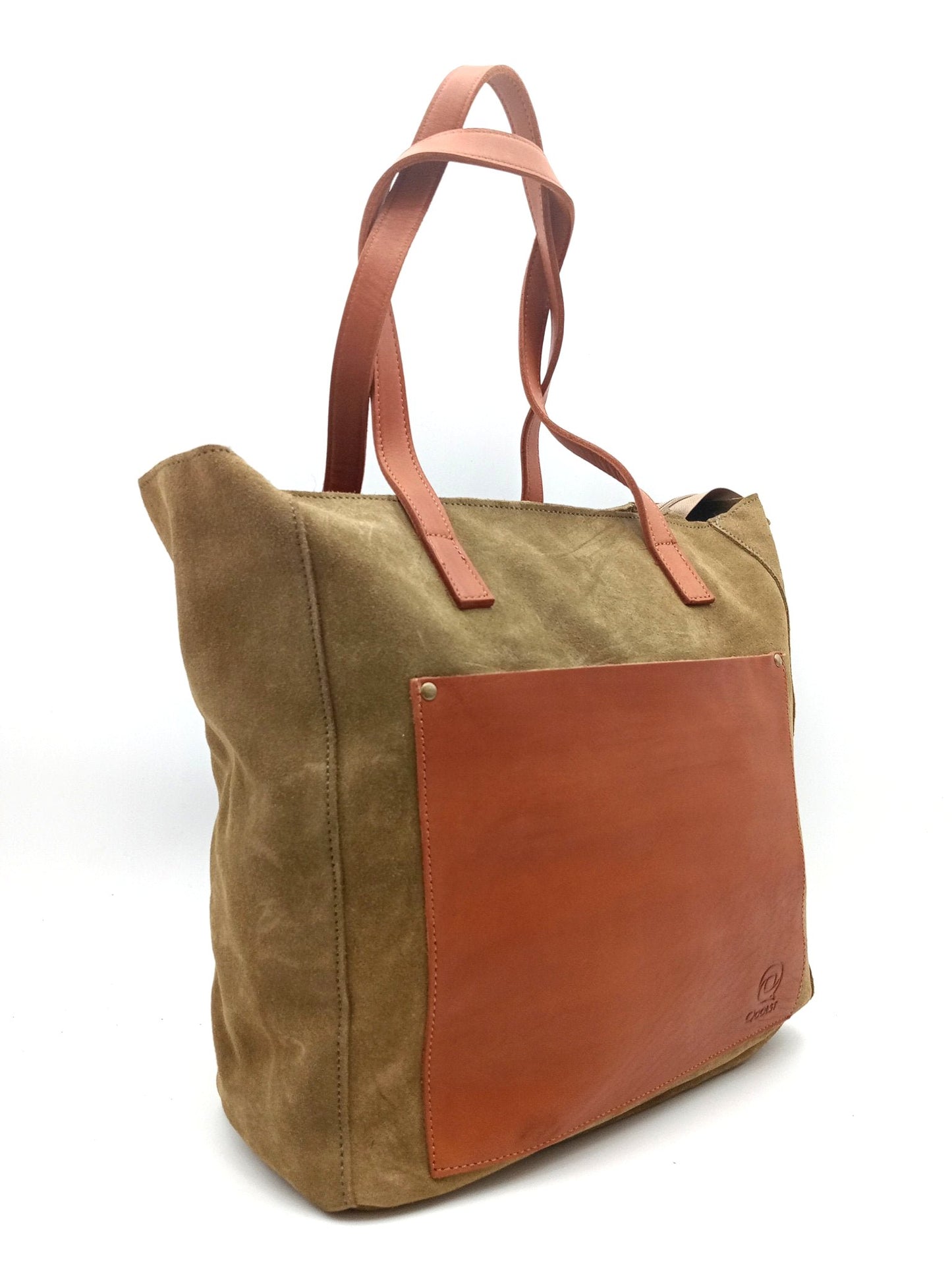 sac à bandoulière et à main en cuir pour femme et homme Vanity Qoolst
