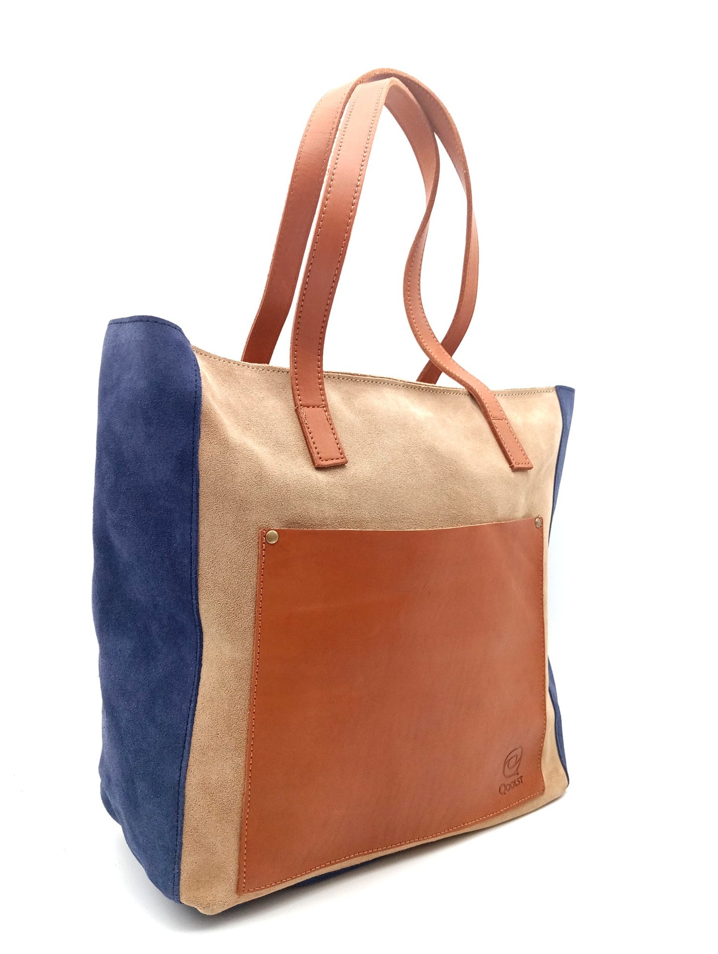 sac à bandoulière et à main en cuir pour femme et homme Vanity Qoolst