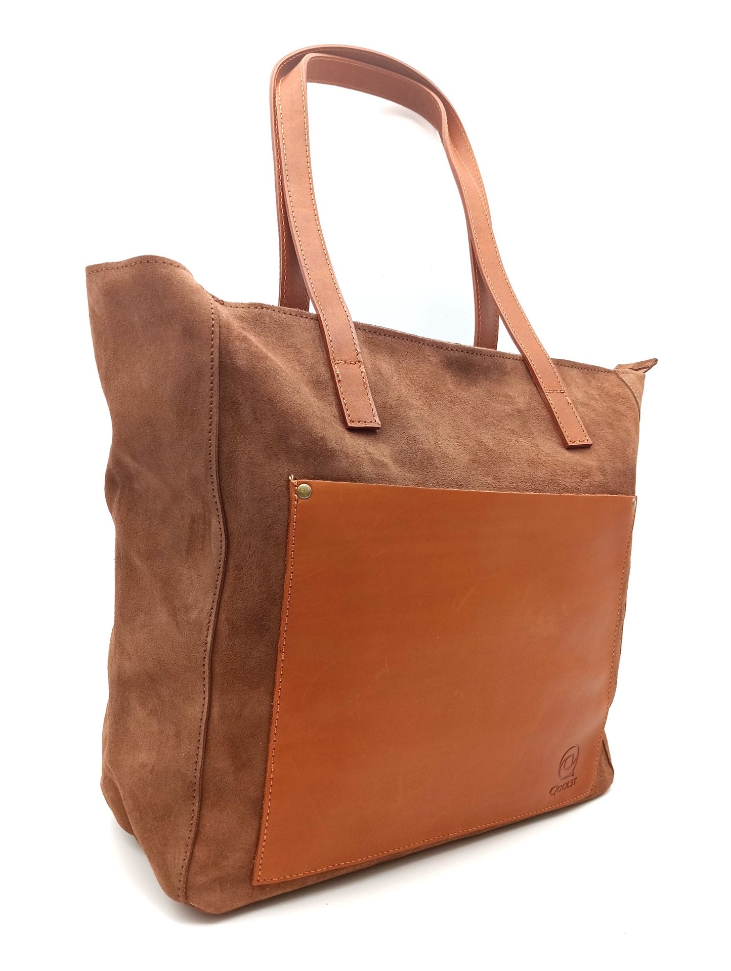 sac à bandoulière et à main en cuir pour femme et homme Vanity Qoolst