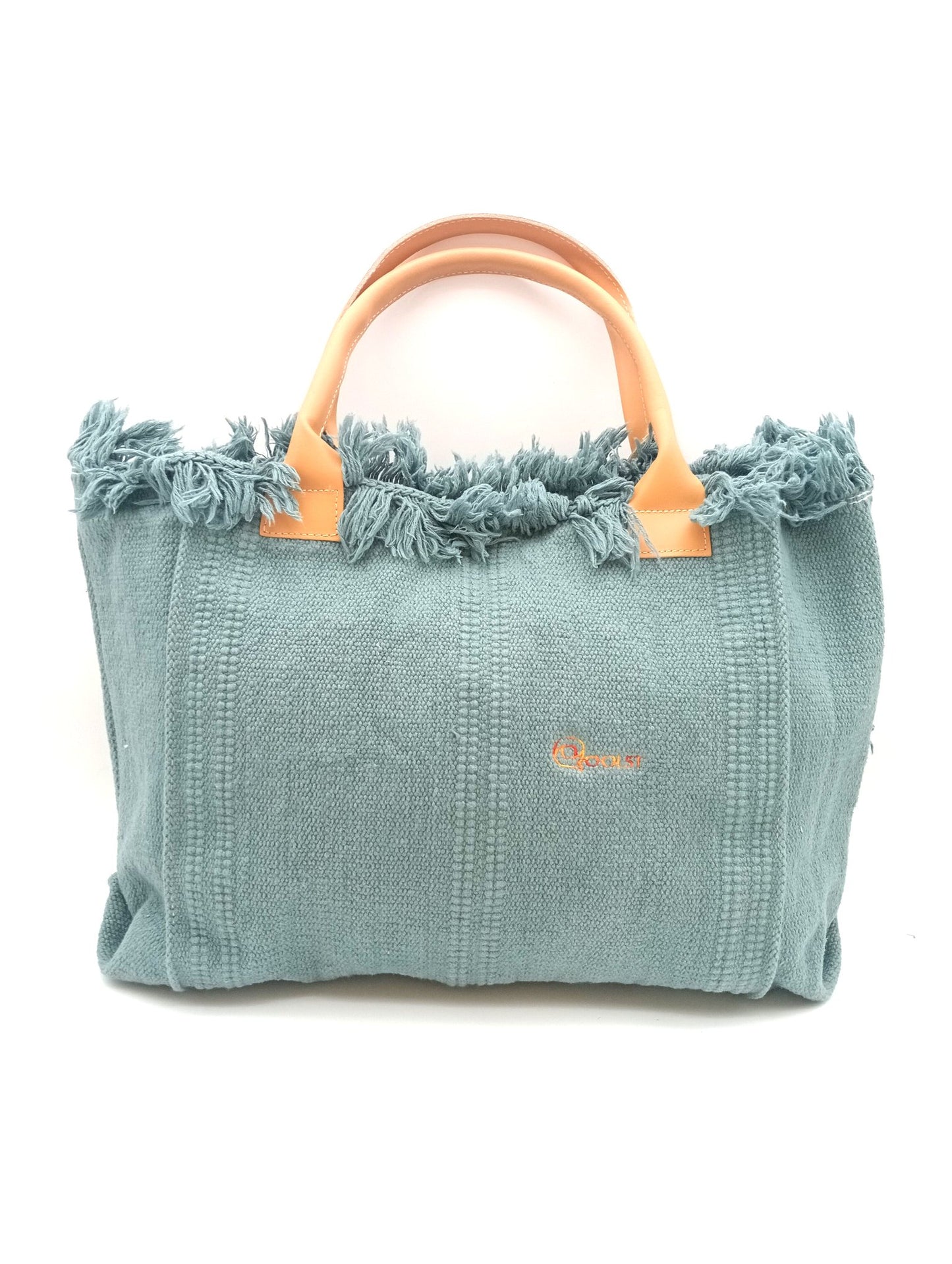 Sac femme en coton Qoolst Shopper XL avec poignée