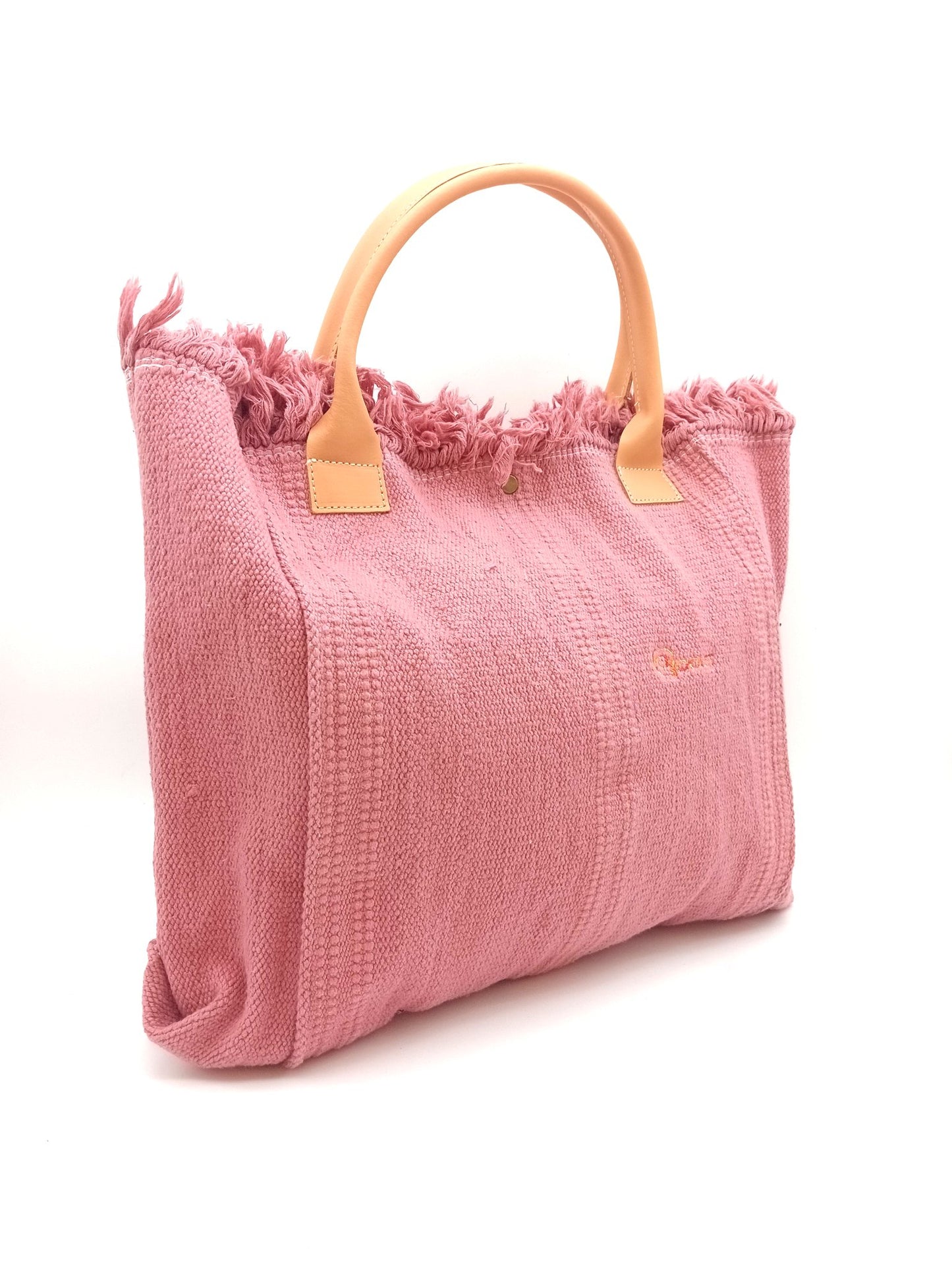 Sac femme en coton Qoolst Shopper XL avec poignée
