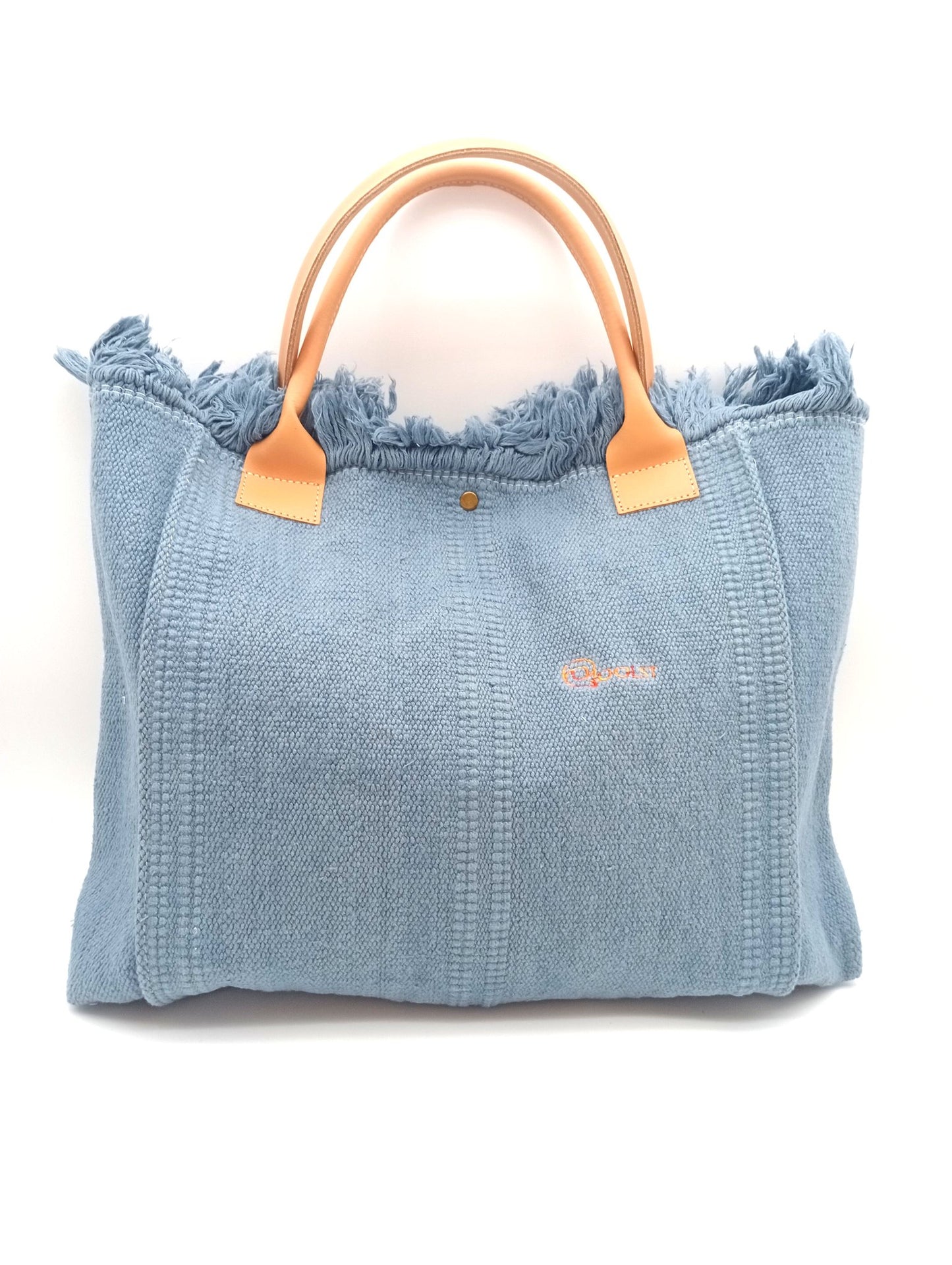 Sac femme en coton Qoolst Shopper XL avec poignée