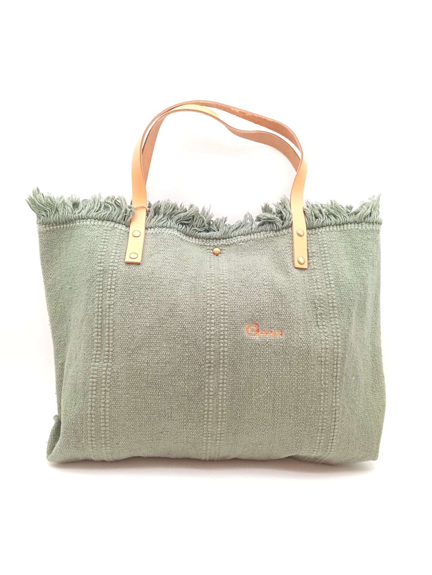 Sac en coton femme Qoolst shopper XL
