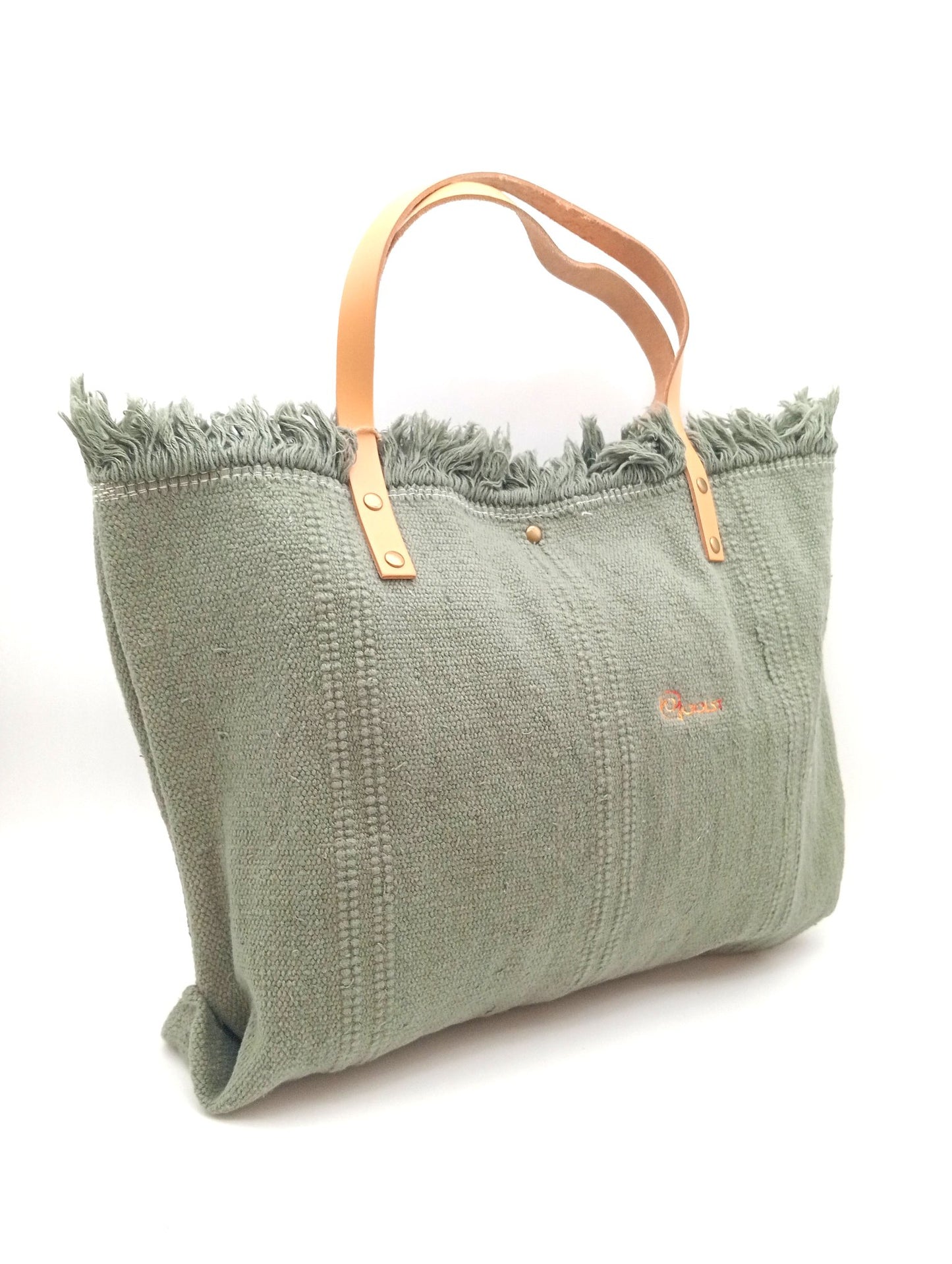 Sac en coton femme Qoolst shopper XL