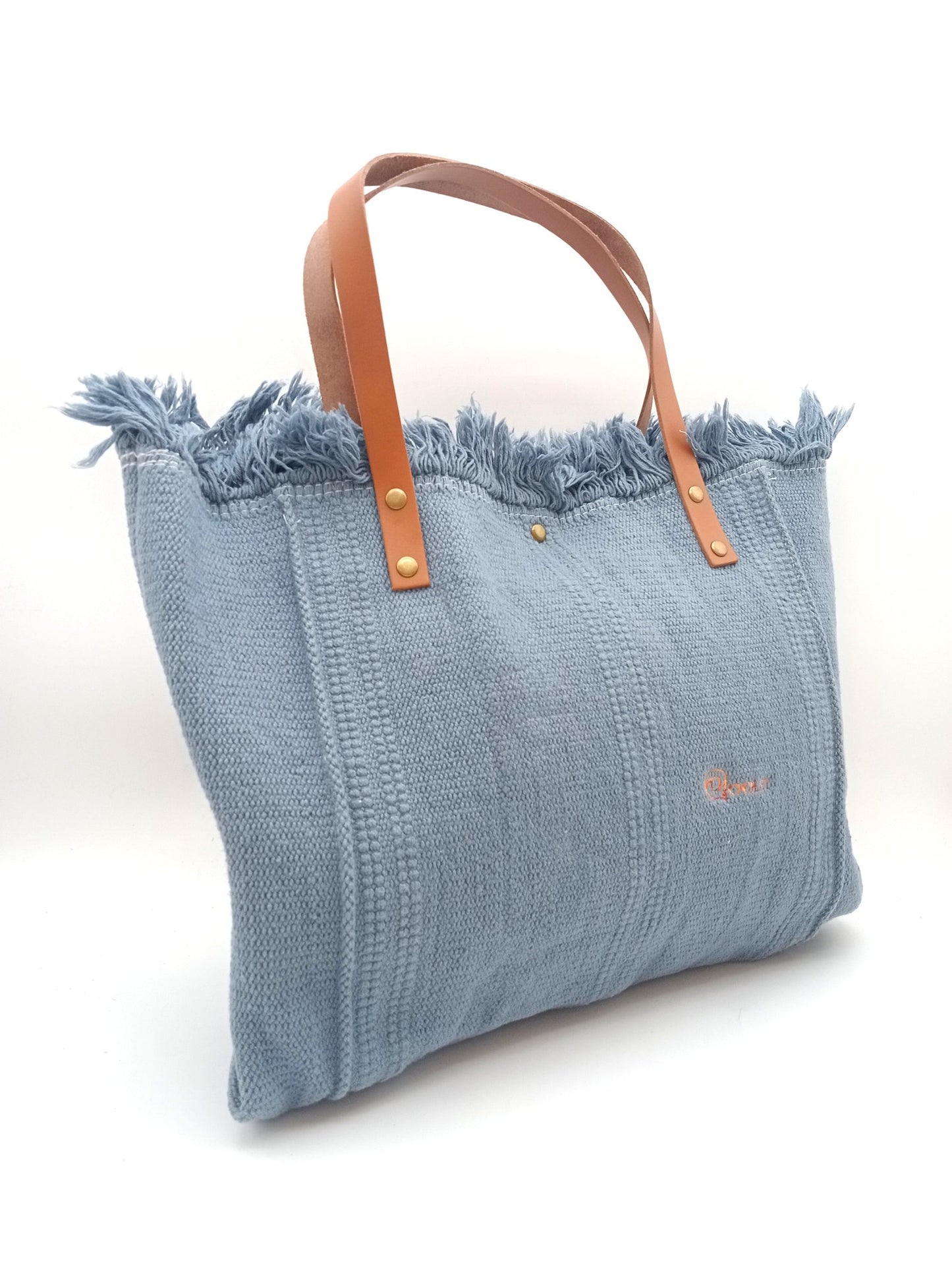 Sac en coton femme Qoolst shopper XL