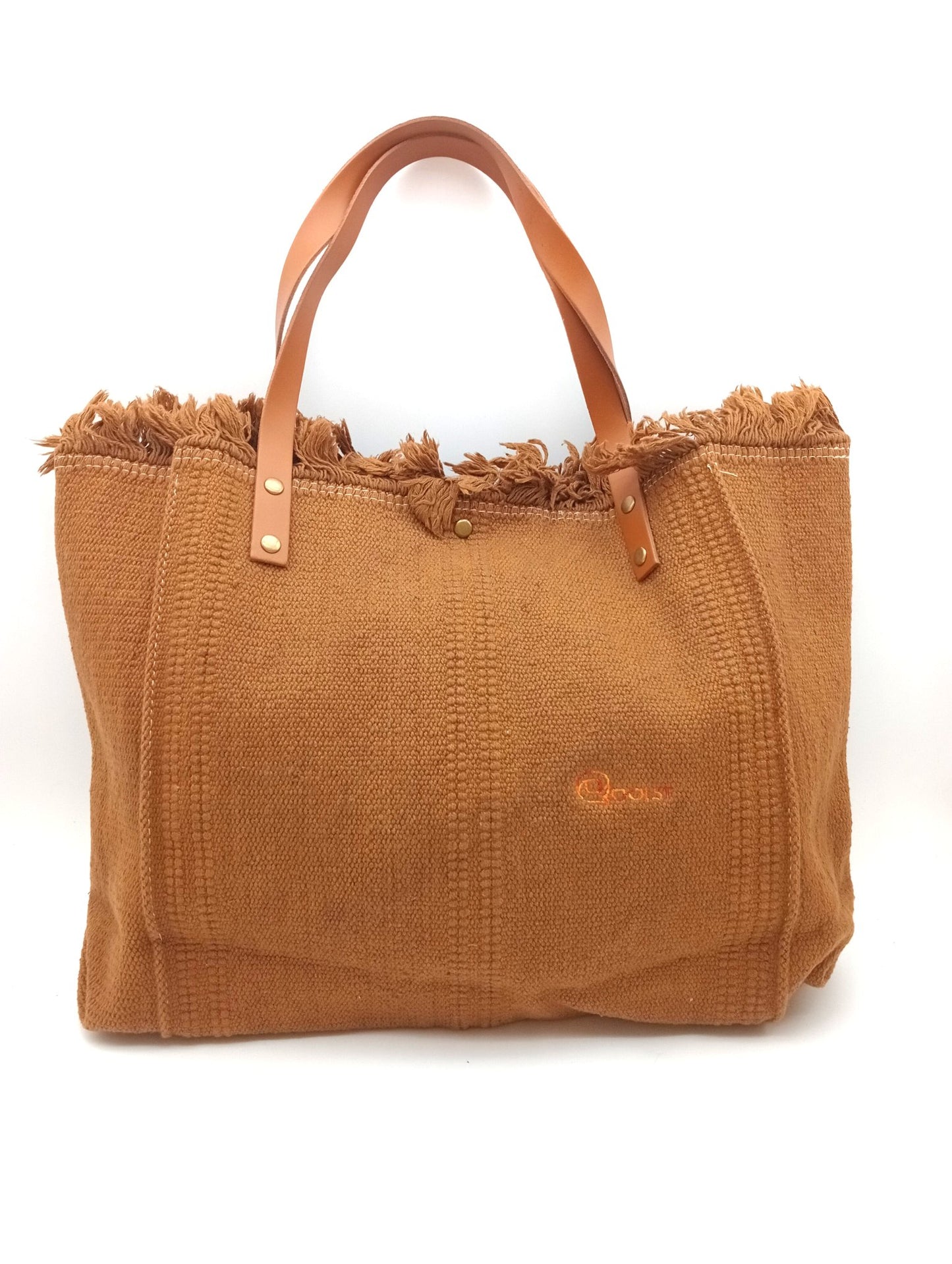 Sac en coton femme Qoolst shopper XL