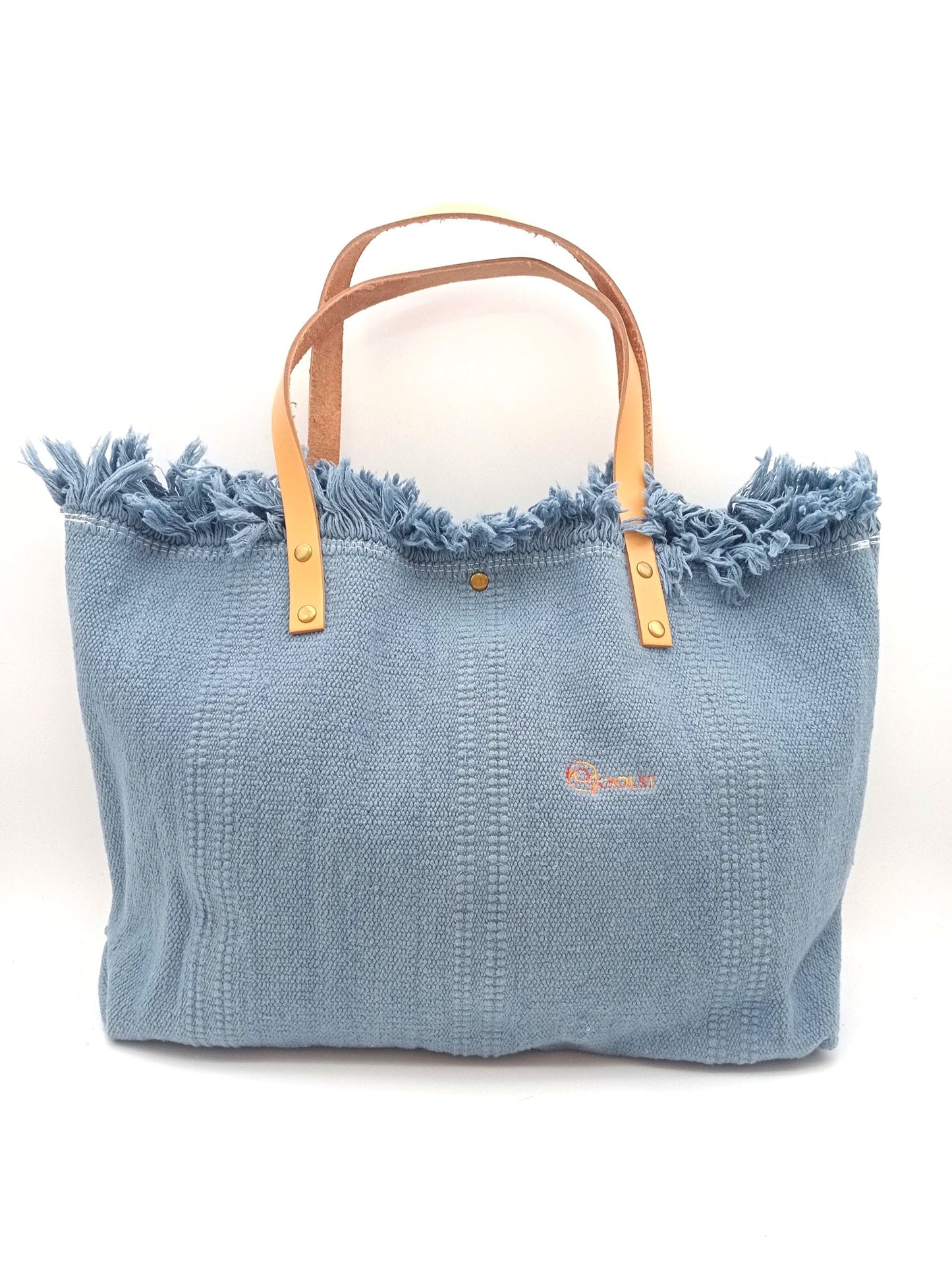 Sac en coton femme Qoolst shopper XL